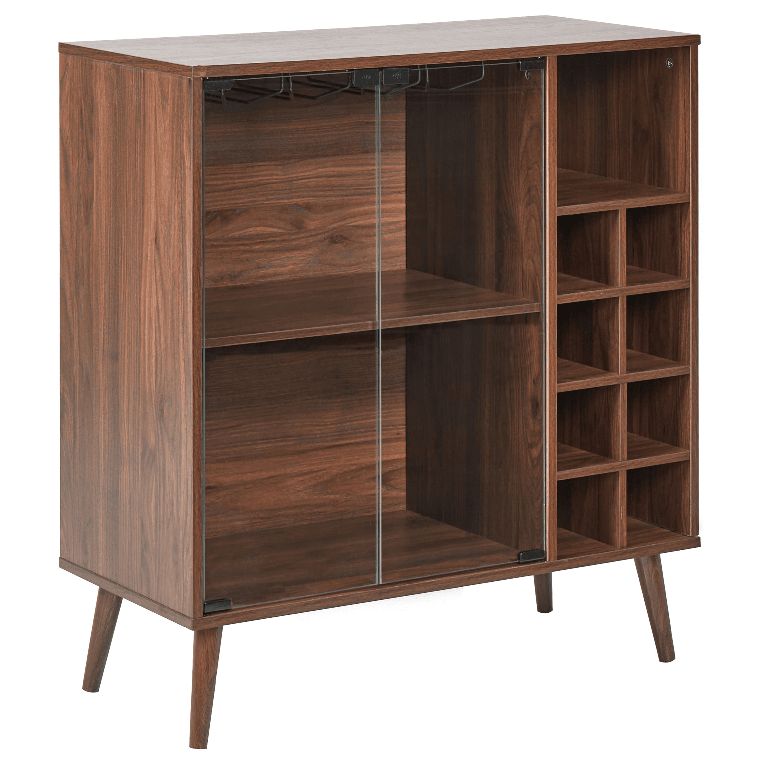 Viinikaappi TULLAMORE Tummanruskea