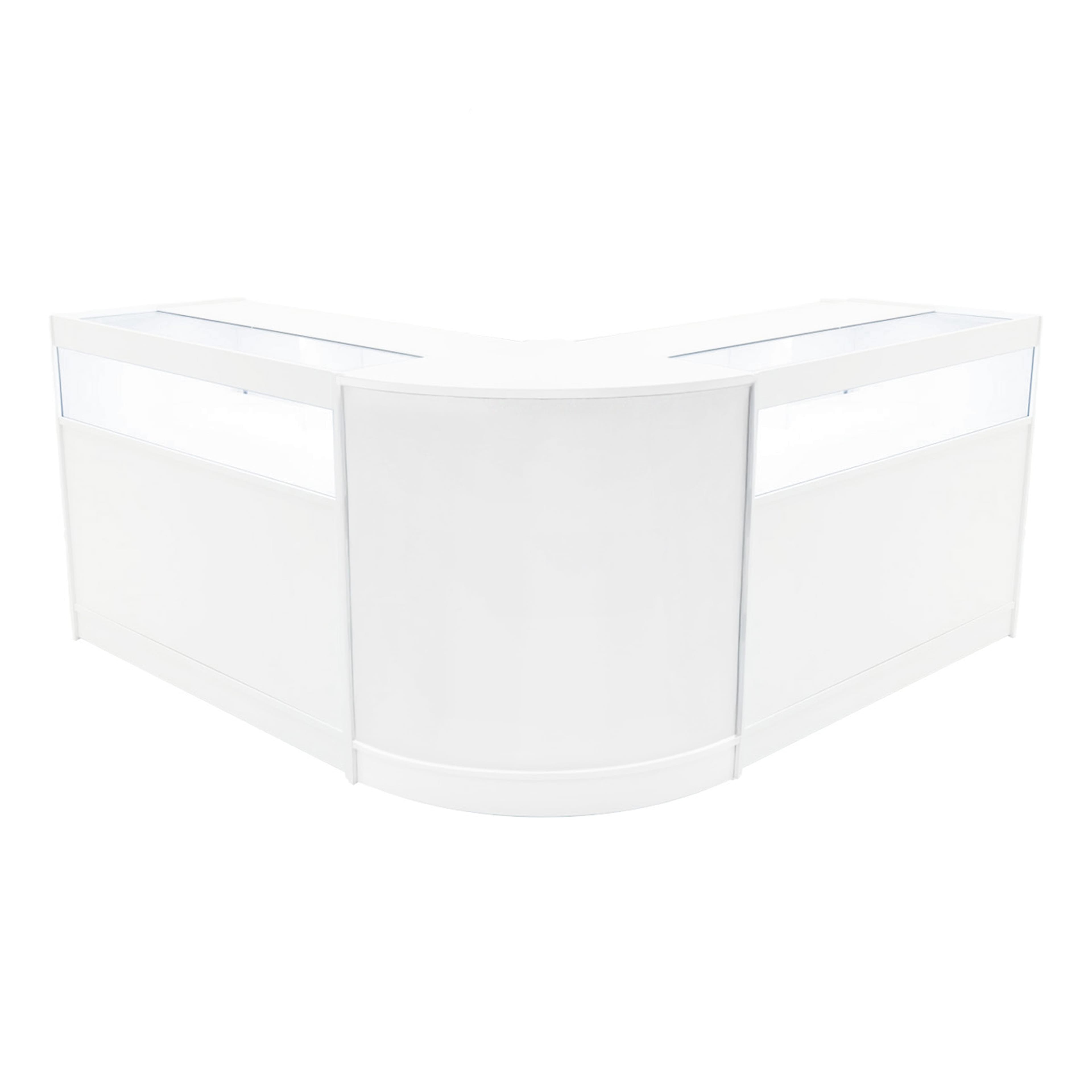 Iris LED -myymälätiskisarja CM60 & 2 x B1200 - Valkoinen