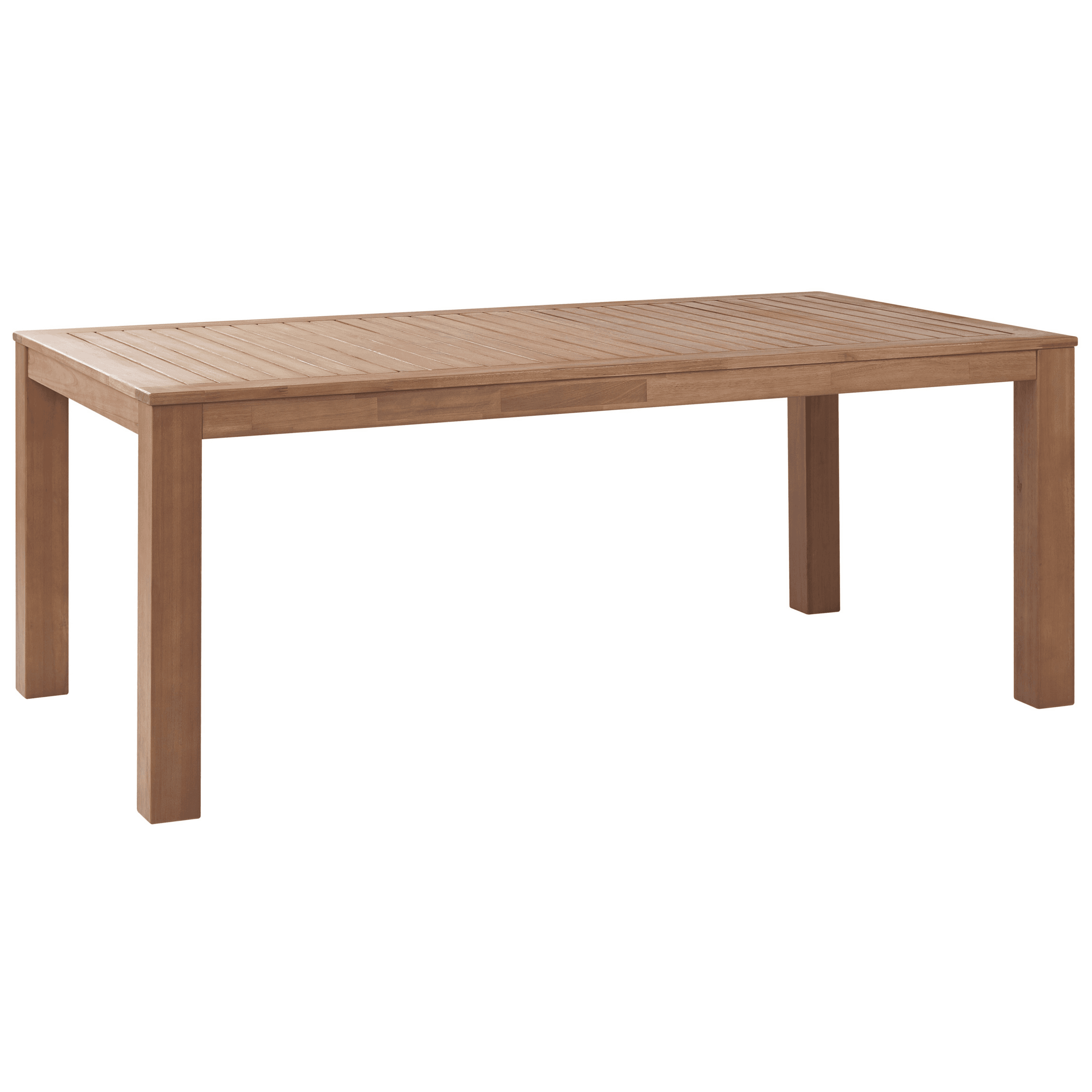 Puutarhapöytä MONSANO 190 cm 105 cm eukalyptuspuu Ruskea