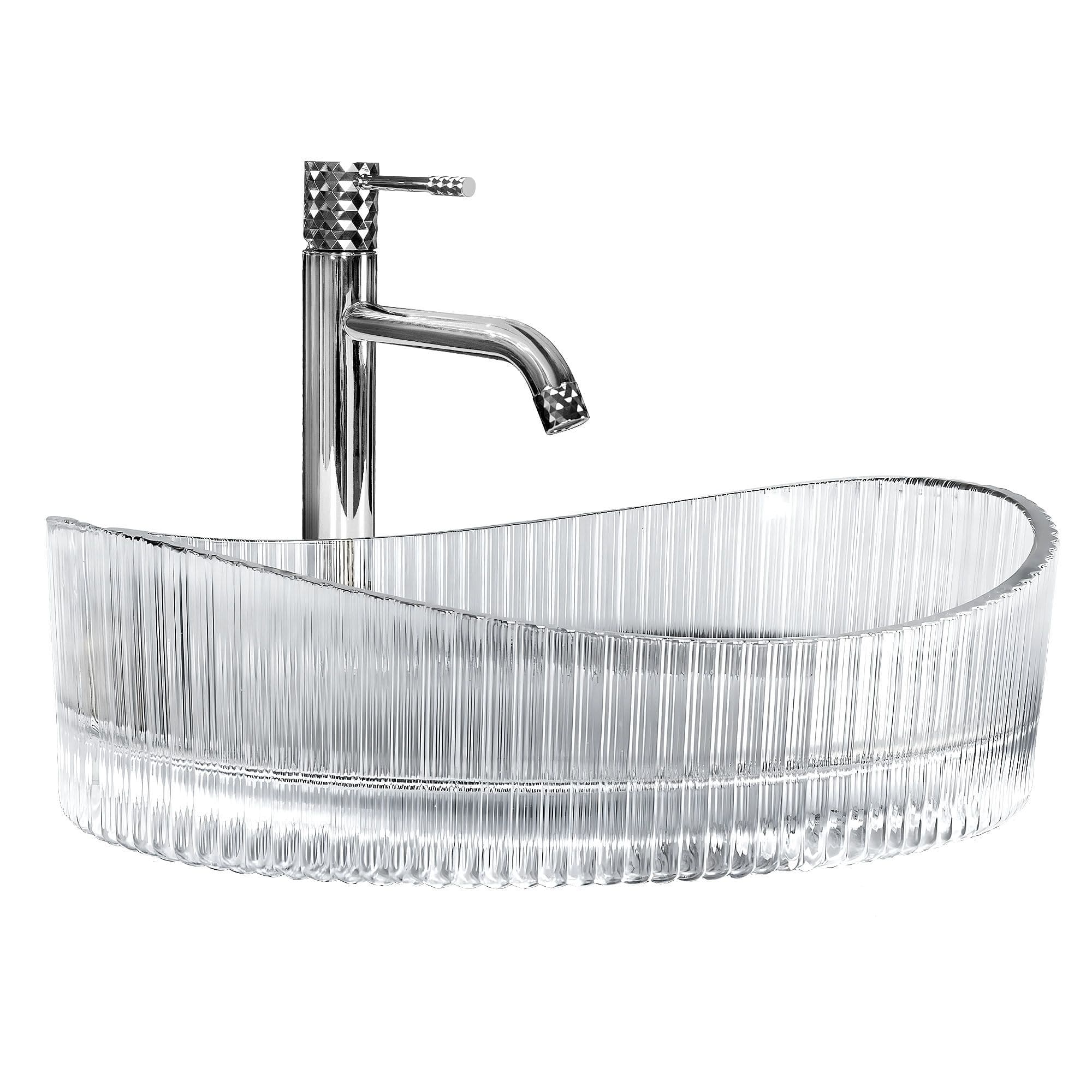 REA Malja-allas HARPER läpinäkyvä, 50X37X14CM