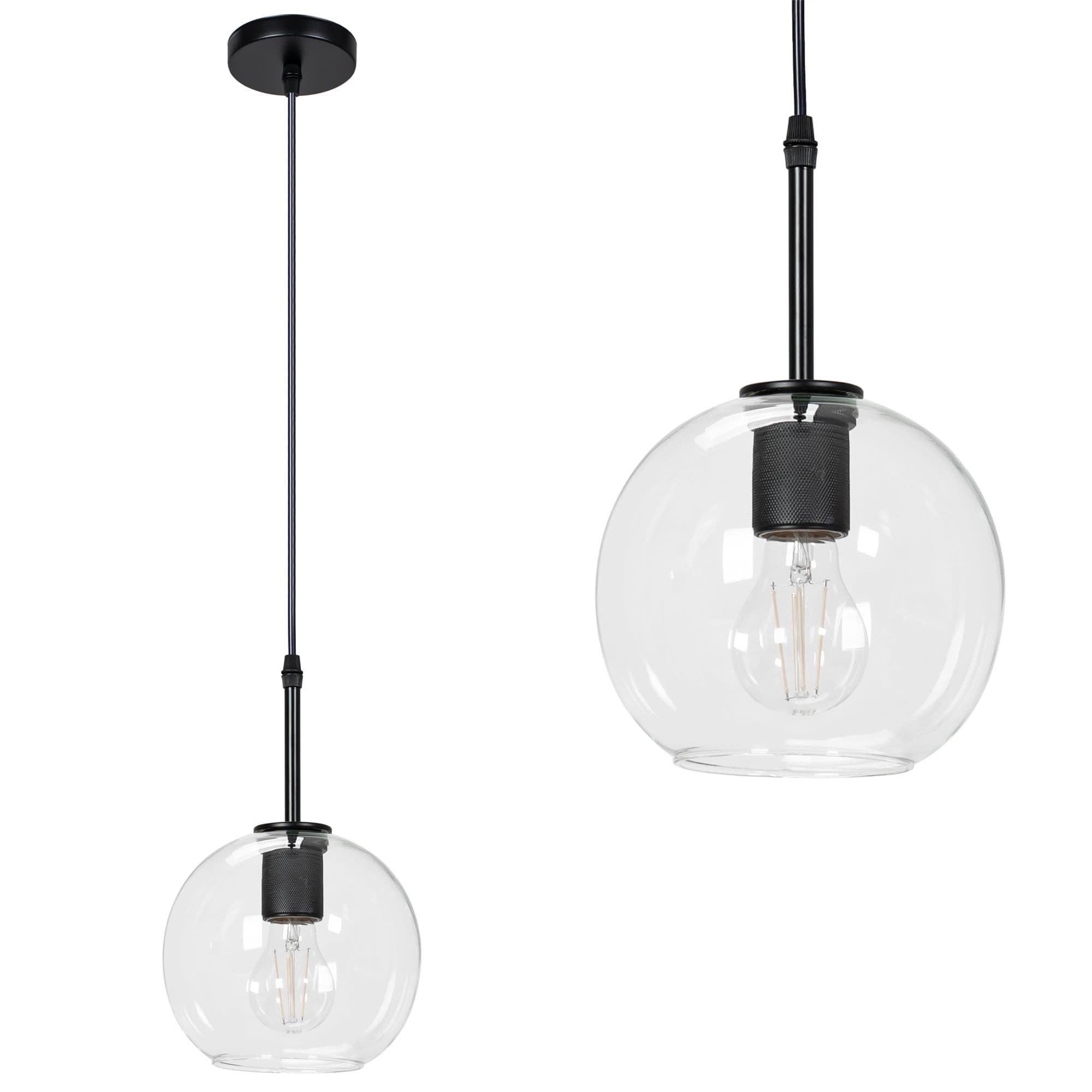 TOOLIGHT riippuva kattovalaisin APP1176-1CP musta, 17x17x26cm