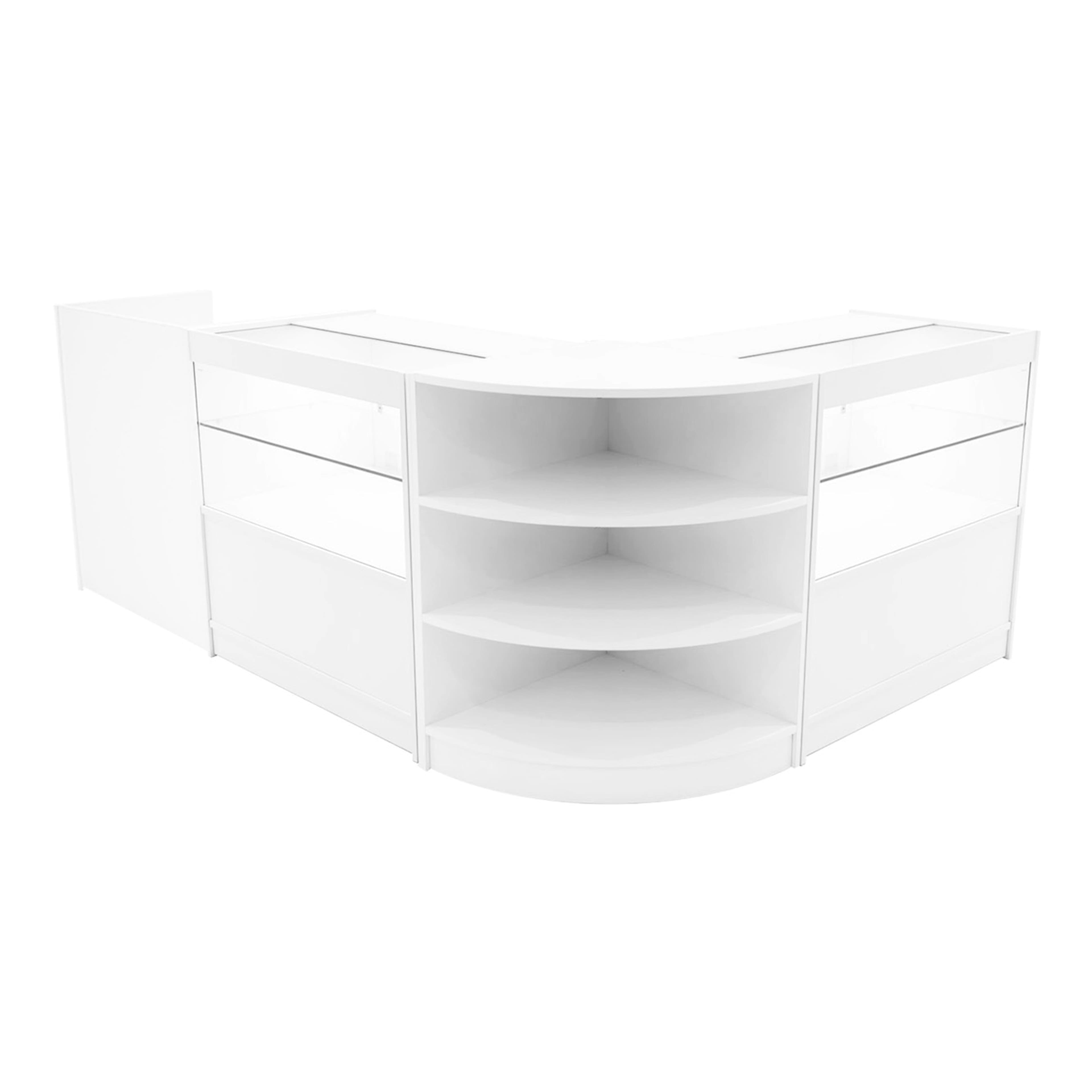 Eclipse LED-myymälätiskisarja LM60, TB60 ja 2 x C900 - valkoinen