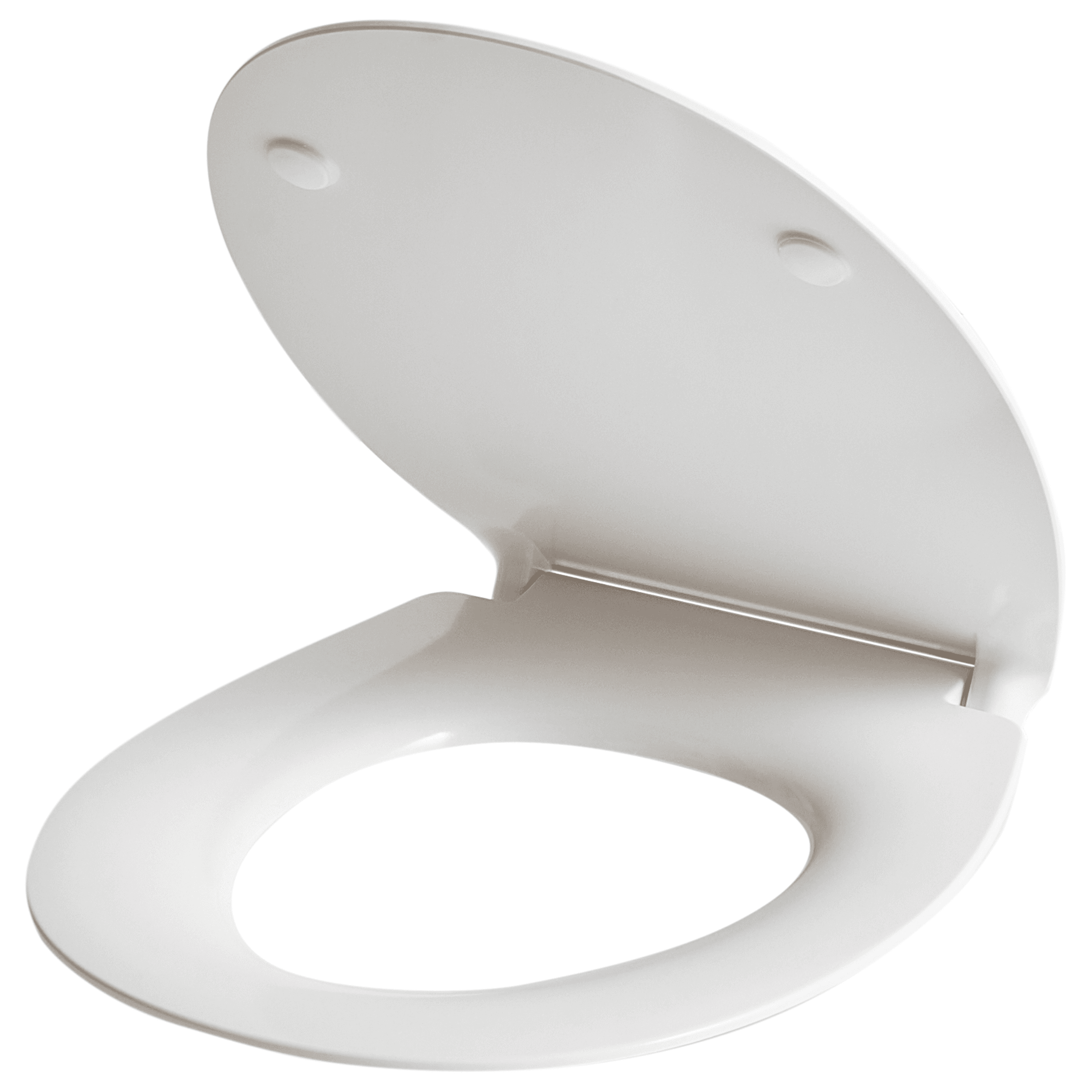 WC-istuinkansi PUTUMAYO  kapea pehmeästi sulkeutuva duroplast Valkoinen