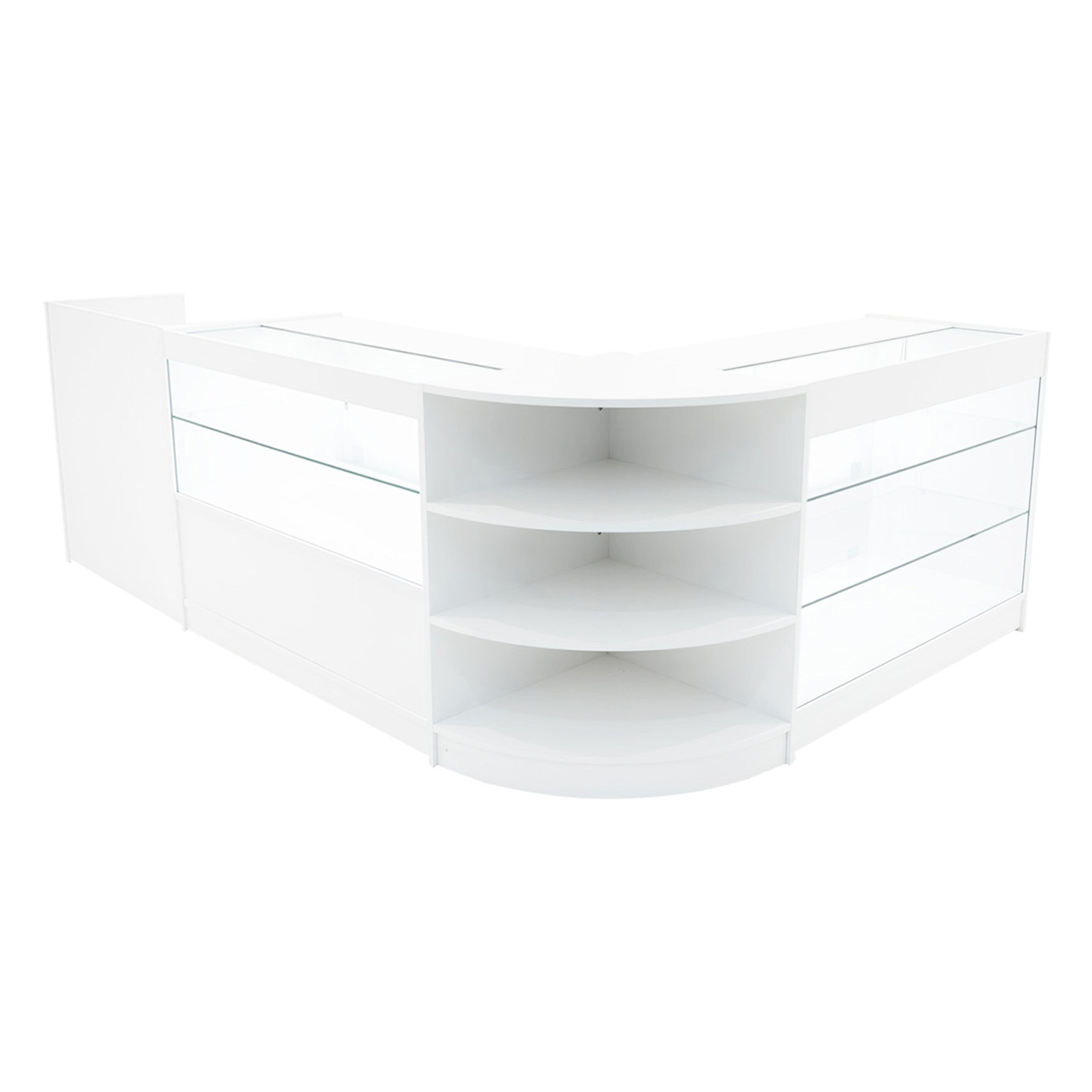 Theia LED-myymälätiskisarja K1200, C1200, TB60 ja LM60 - Valkoinen