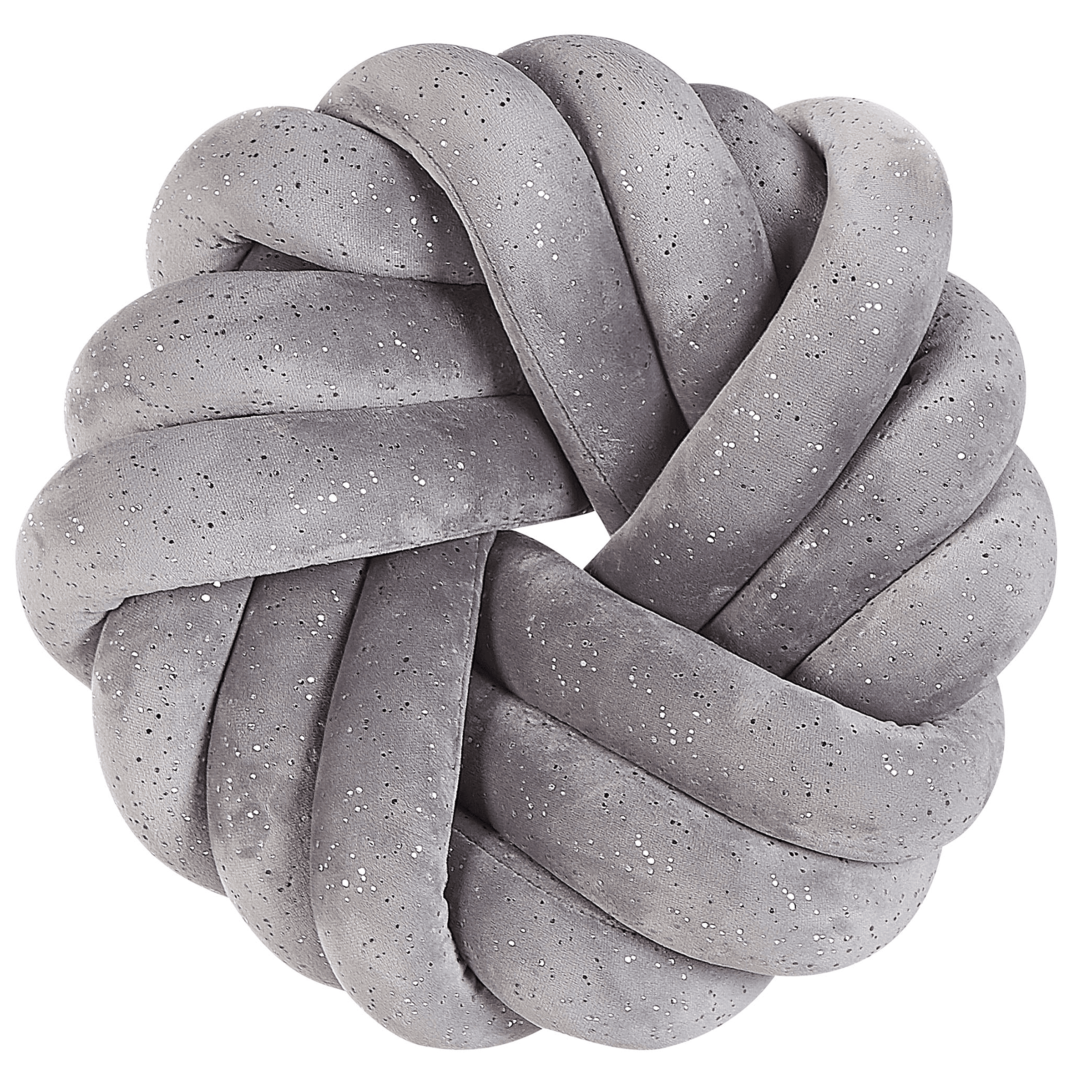 Koristetyyny AKOLA sametti 30 x 30 cm Harmaa Hillitty