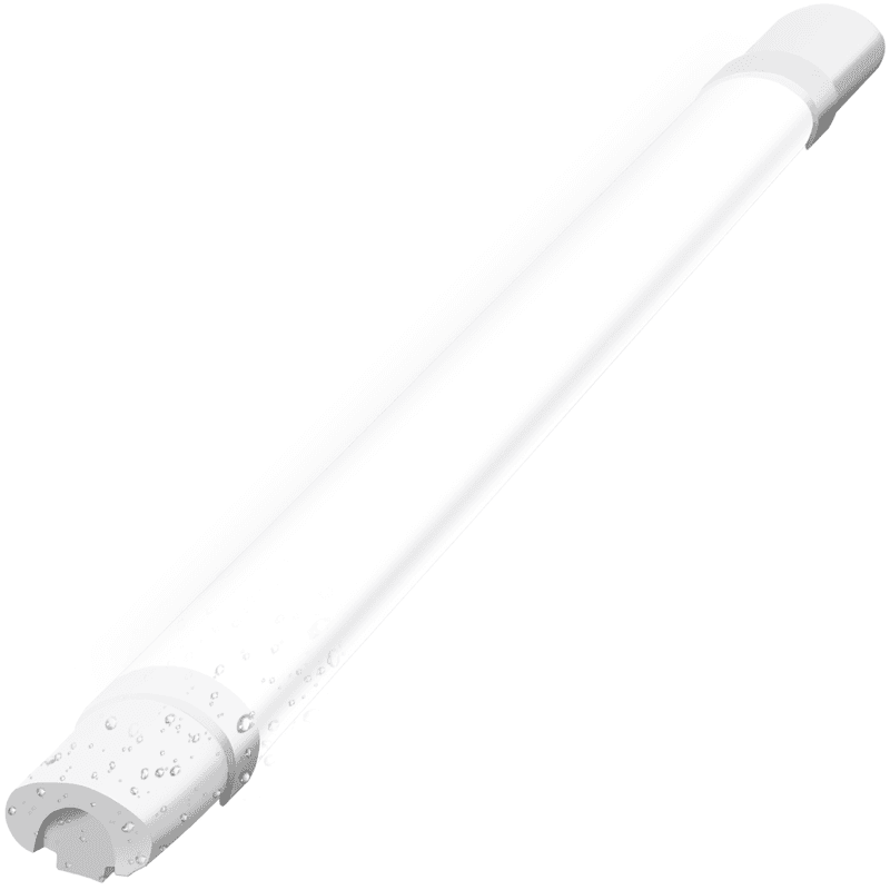 NETTLIFE 2 90CM Kosteudenkestävä, LED - kattovalaisin -24W, 3000LM Kattovalaisin, työpajalamppu, LED - putki, IP65 Vedenpitävä, 5000K