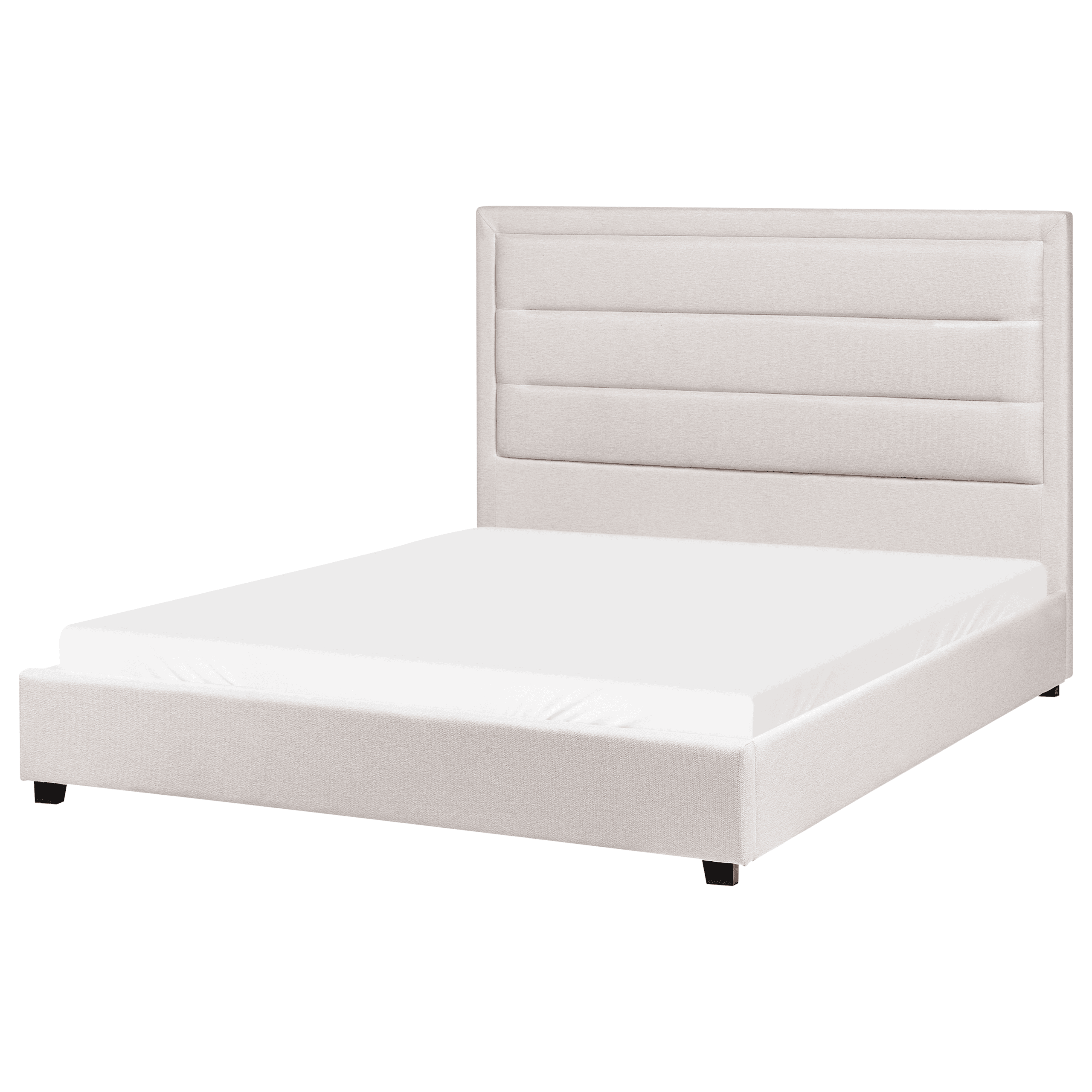 Sänky kangas ROUEN 140 x 200 cm Vaaleanbeige