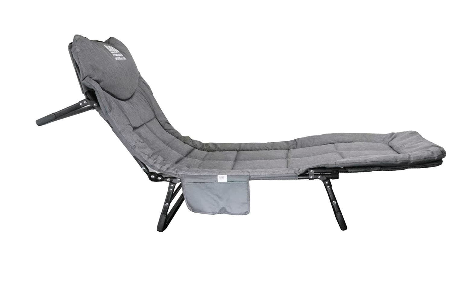 Taitettava retkivuode / lepotuoli tyynyllä