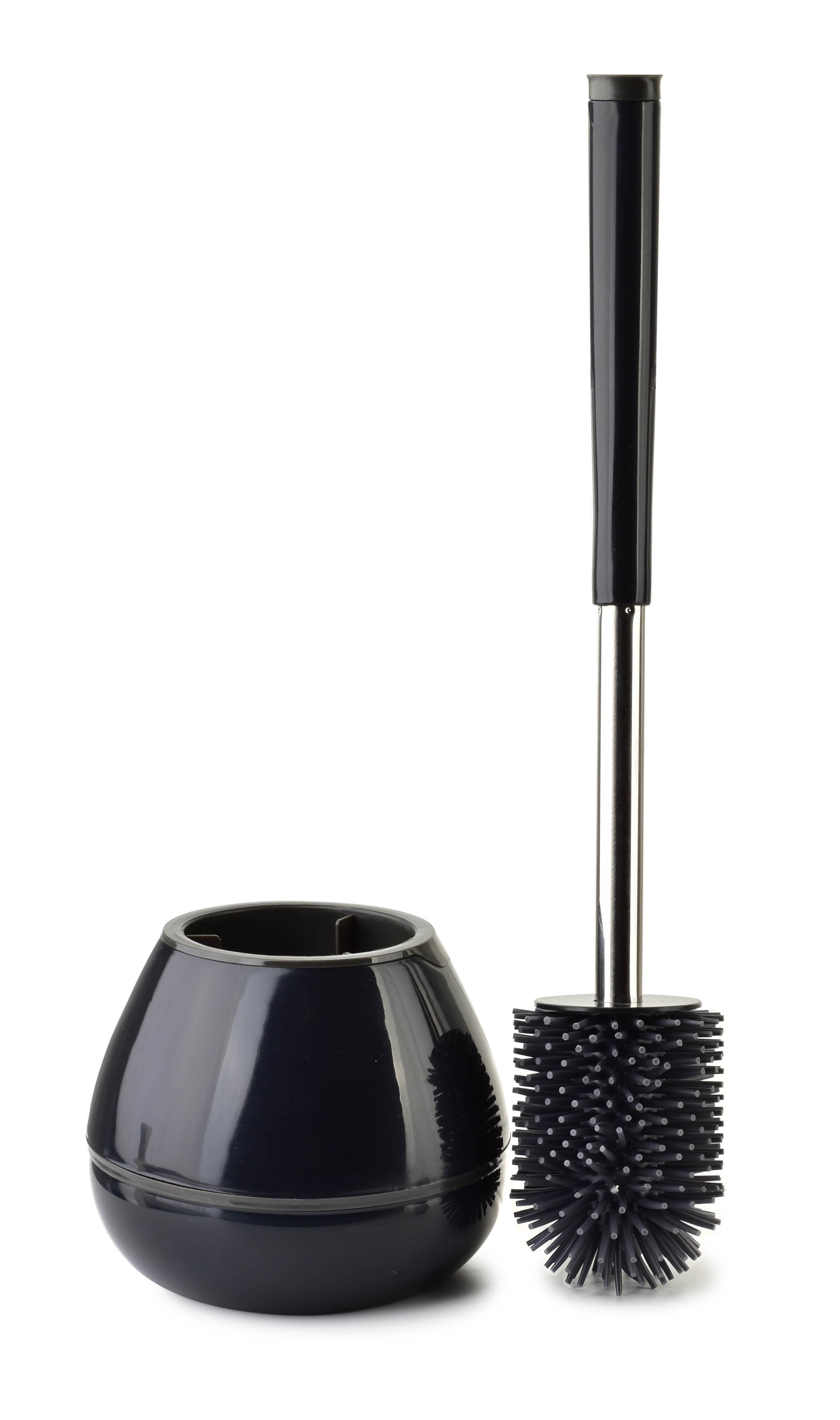 WC-harja silikoni Bathlab EDA SILICONE 14x42 cm musta 1 kpl