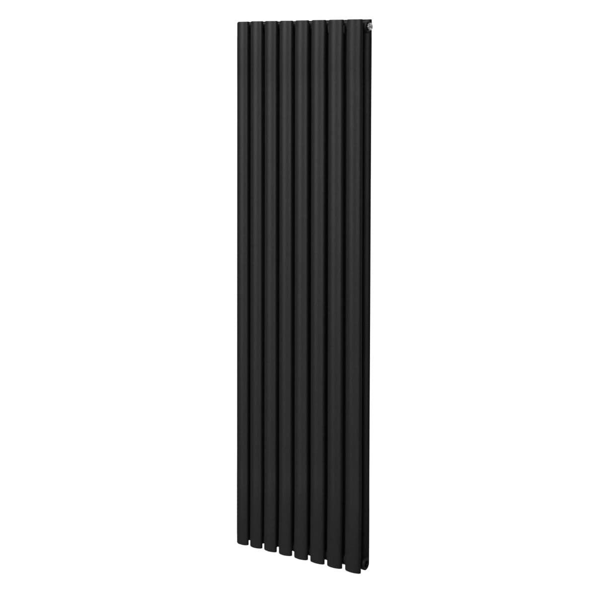 Soikea pylväspatteri – 1800 mm x 480 mm – Musta