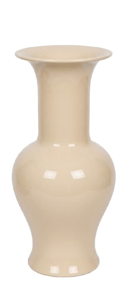 Maljakko metalli MONDEX ROGER 15x16,5x31 cm beige 1 kpl