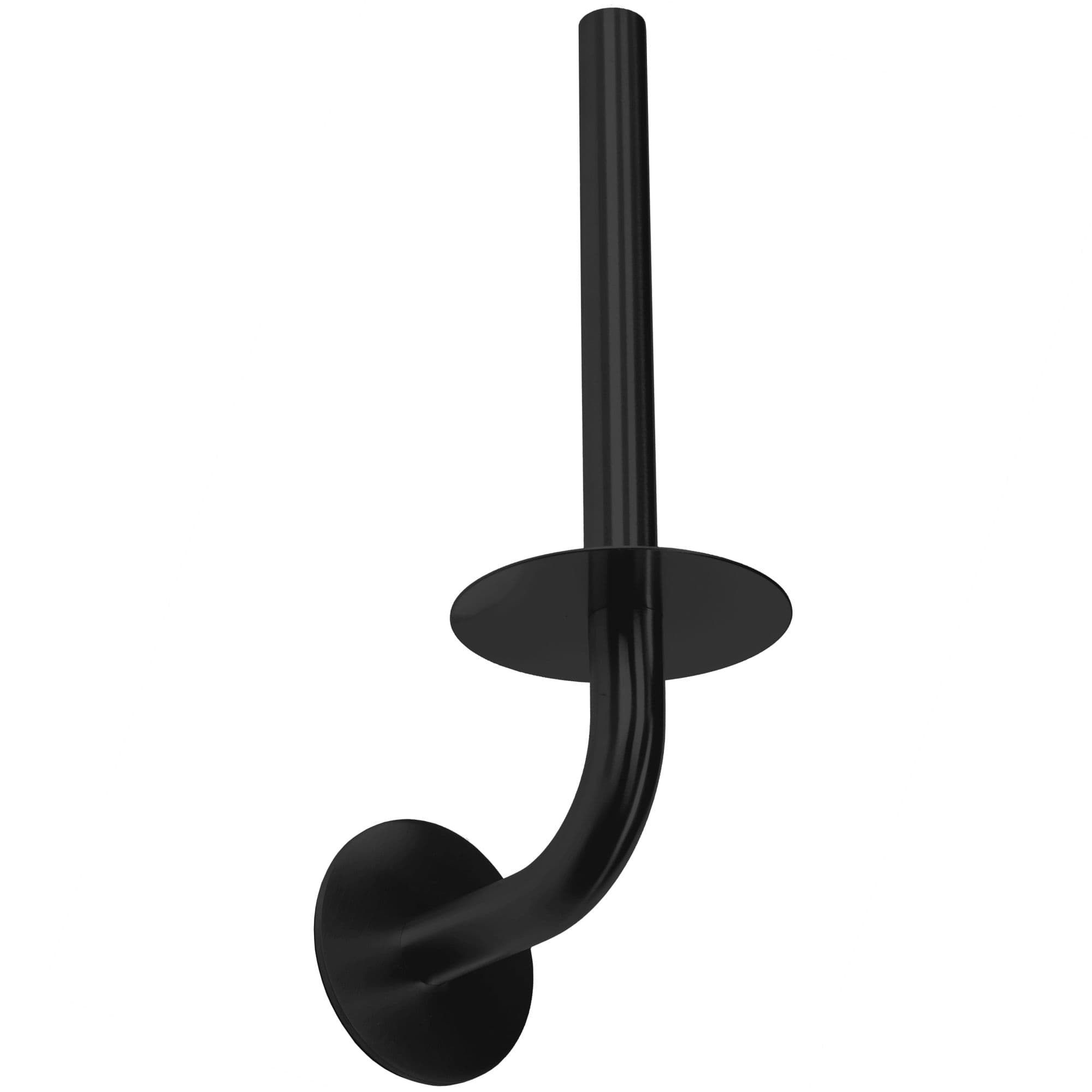 REA WC-paperitelineen pidike 322220A musta, 11X23X7CM