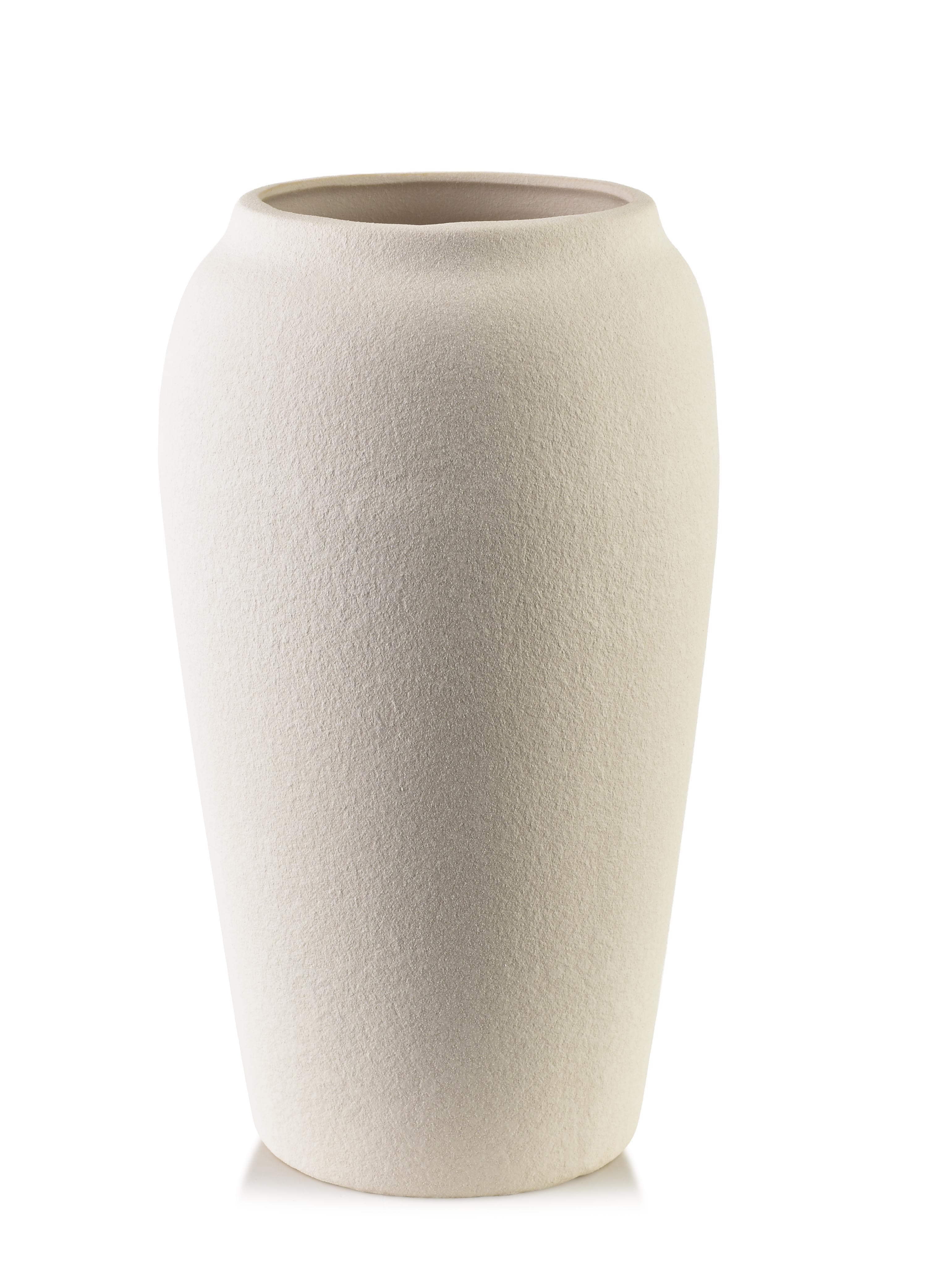 maljakko poliresiini Mondex Manon 14x10.5x26 beige 1kpl