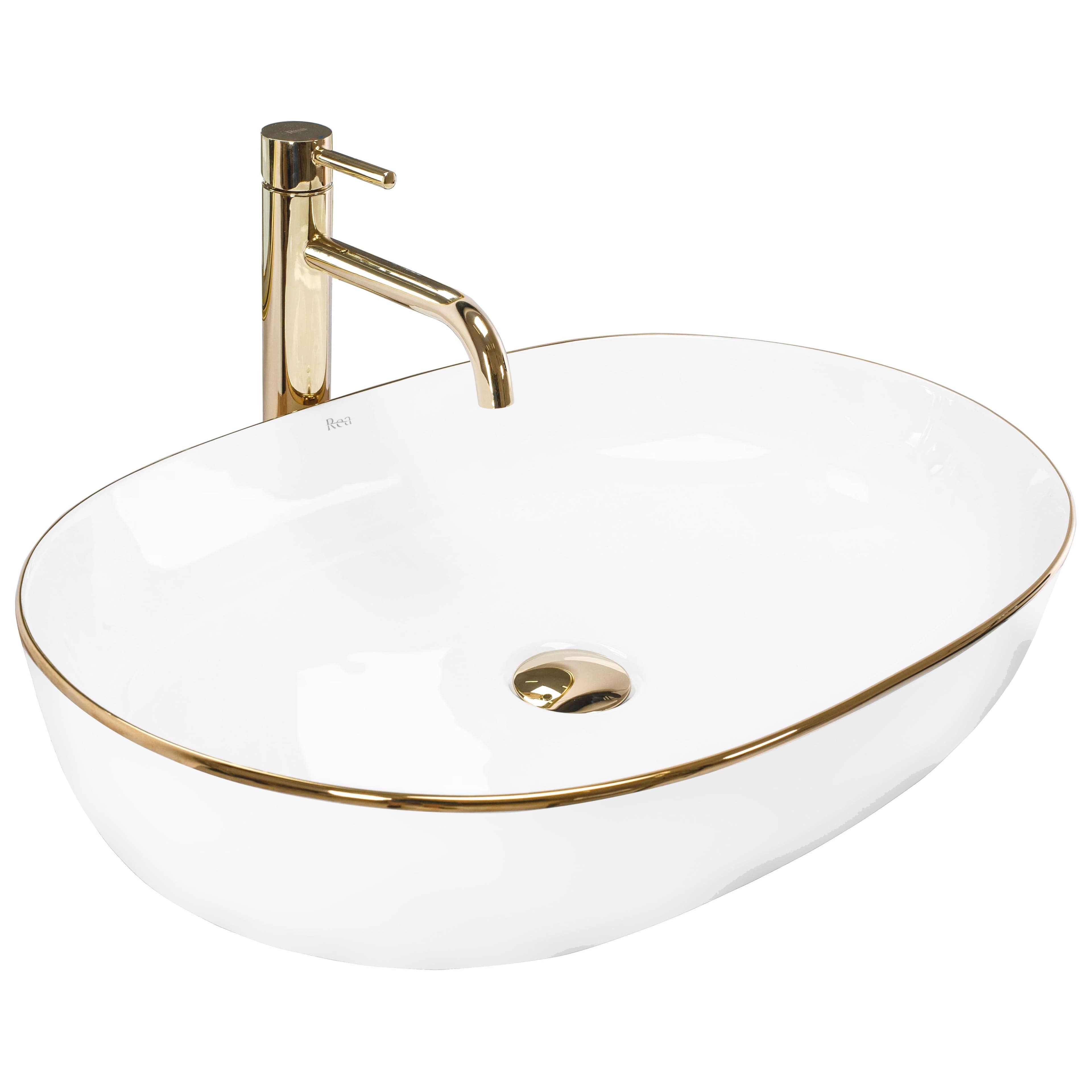 REA Malja-allas CLEO 61 kulta edge, 60, 5X41X14CM