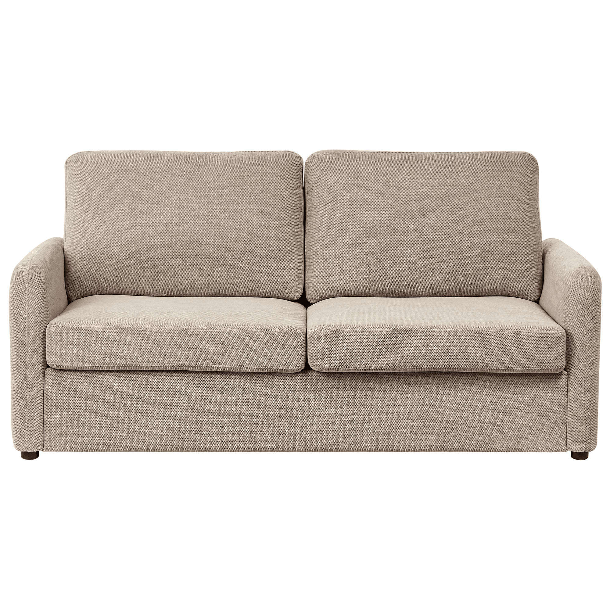 Vuodesohva BENNAS kangas Ruskeanharmaa 3-istuttava