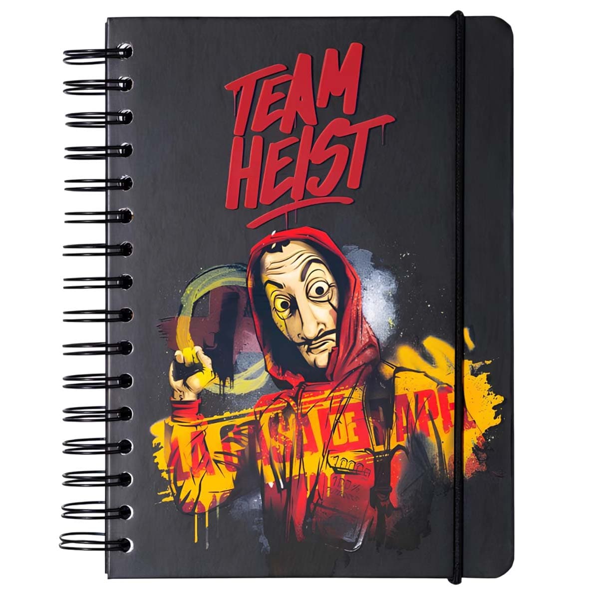 A5-muistikirja, Team Heist La Casa de Papel -malli, kovakantinen