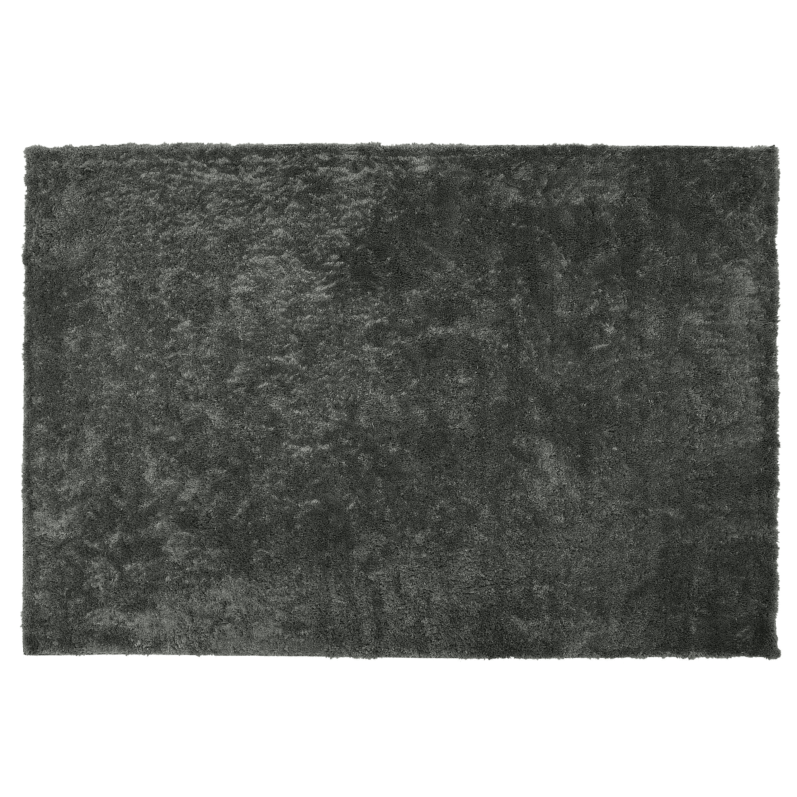 Korkeanukkainen matto EVREN Tummanharmaa 160 x 230 cm