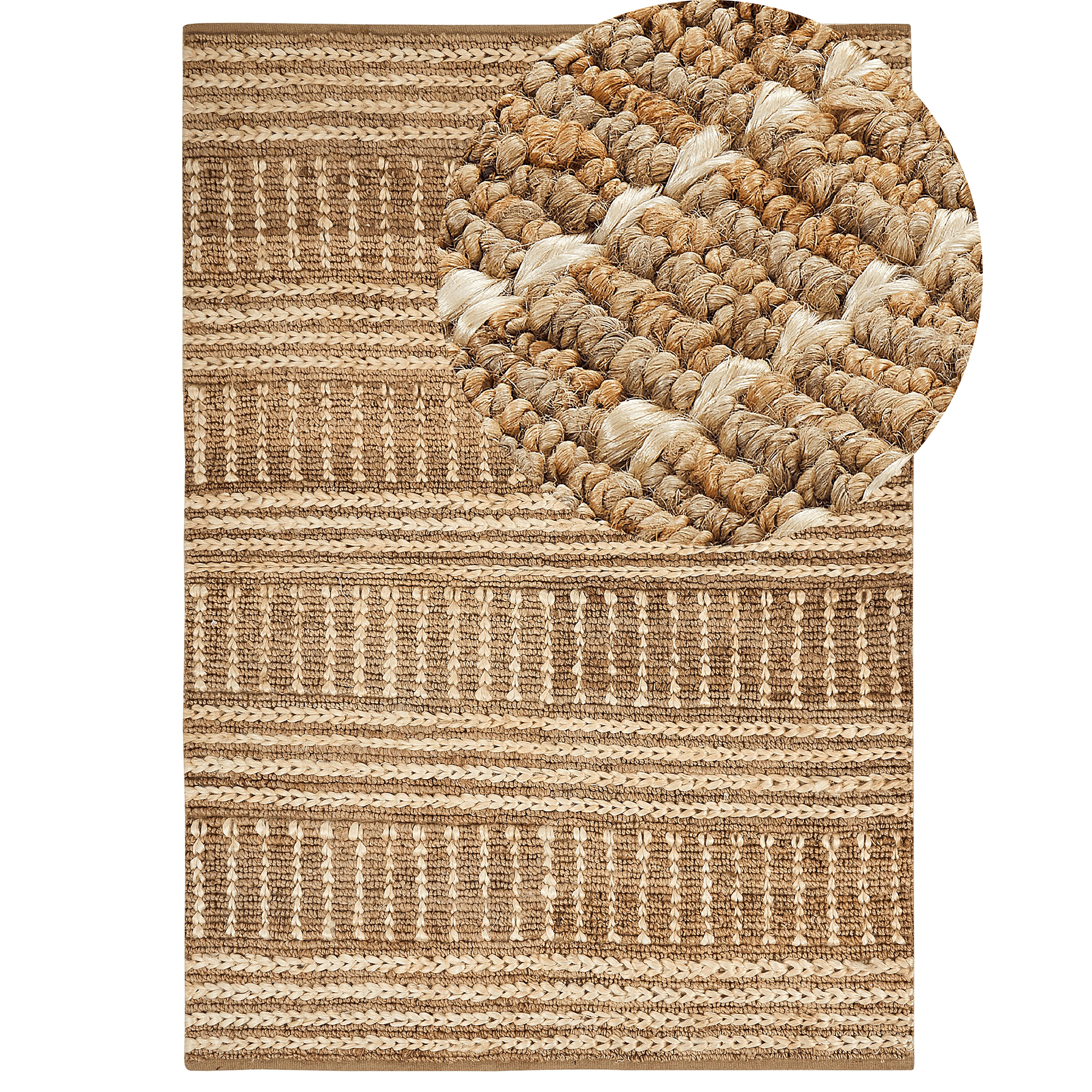 Matto KAMBERLI Beige 160 x 230 cm juutti