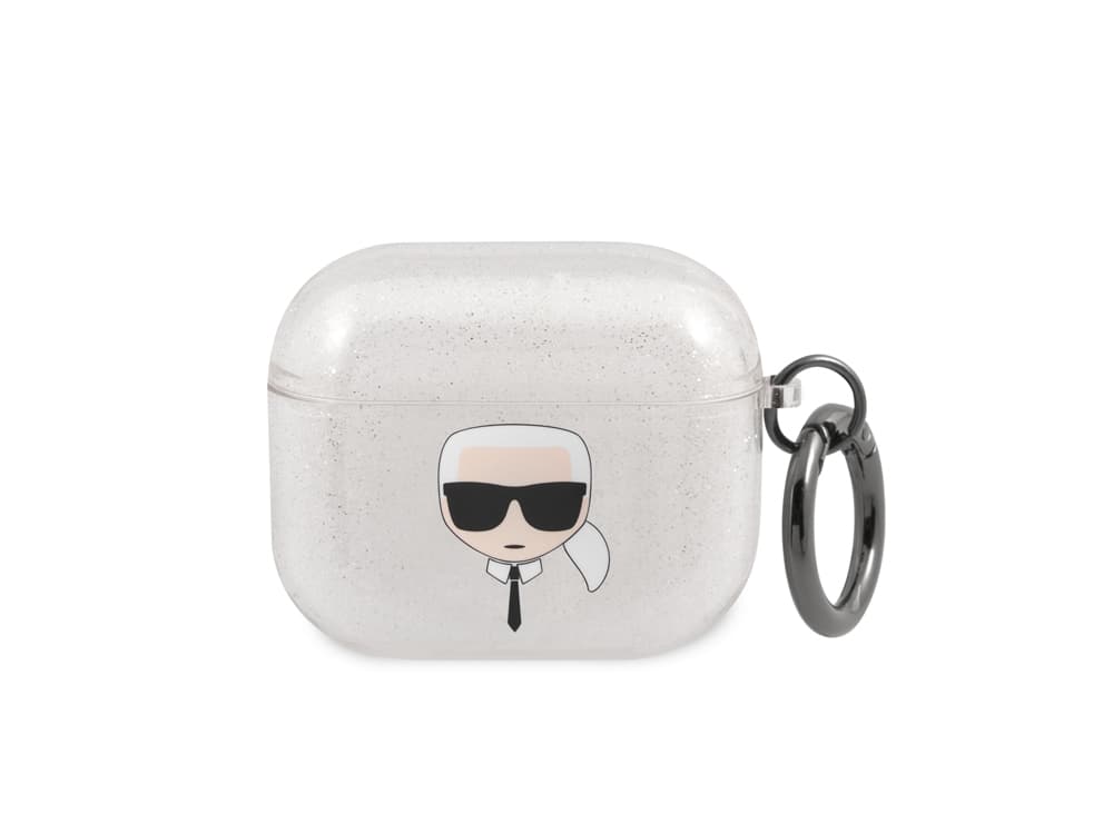 Keksi Airpods 3 Glitter Chic korkealaatuisesta TPU:sta