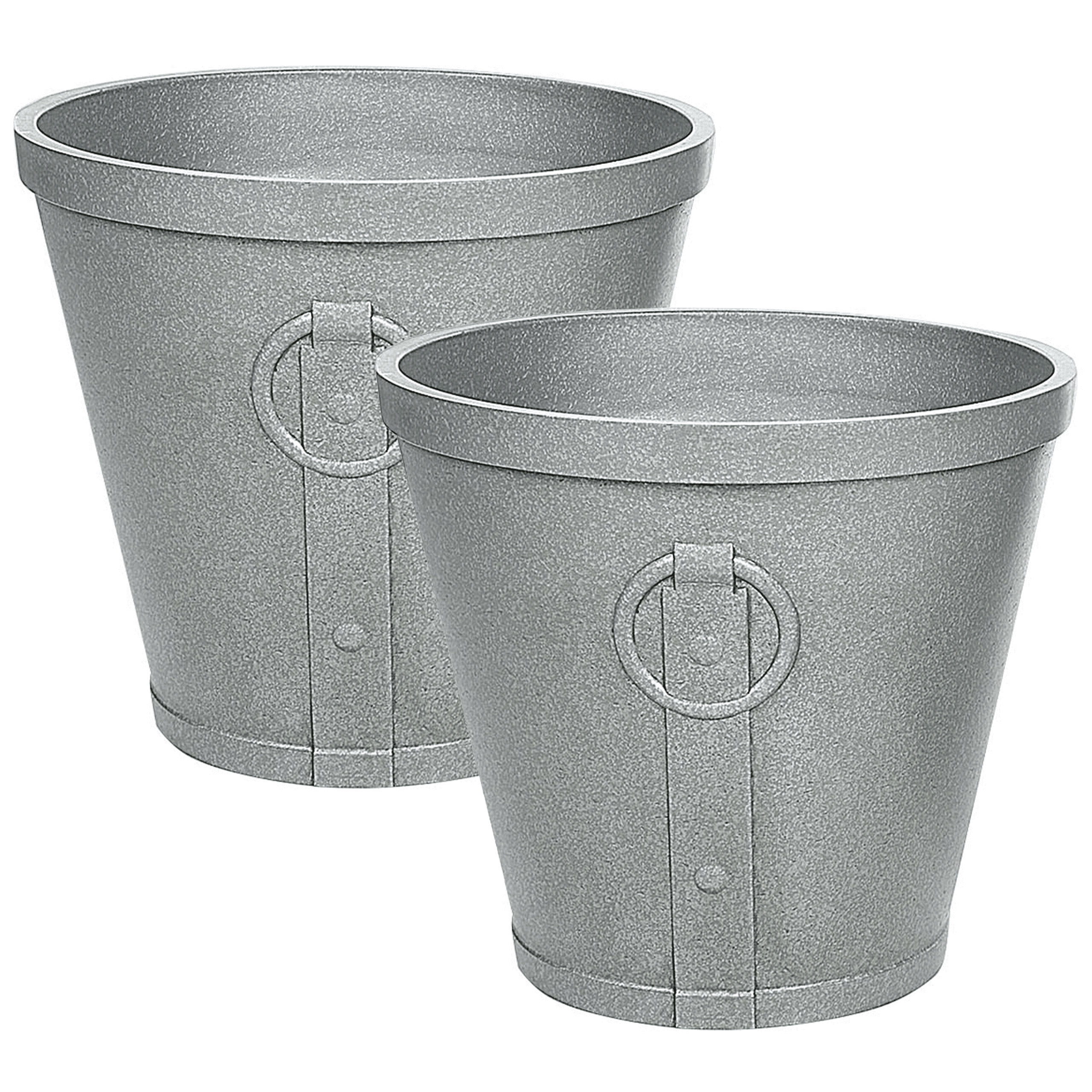 Kukkaruukku VARI 45 cm Harmaa