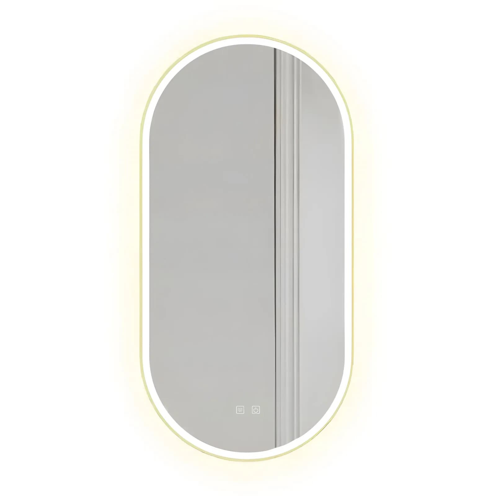 REA peili LED OVL 50x100 Kulta, 4x50x100cm