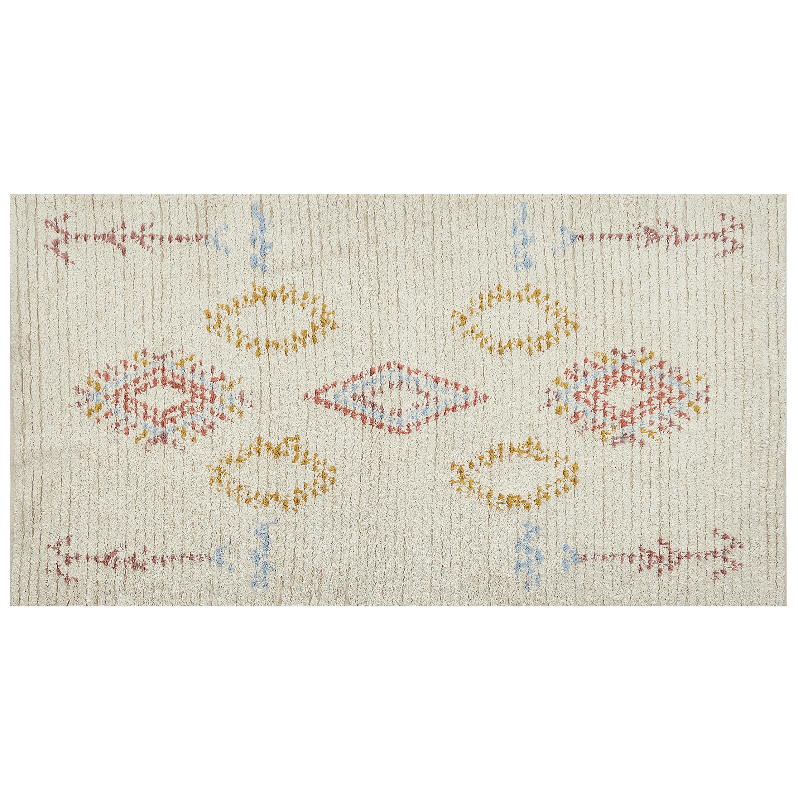 Matto BETTIAH Beige 80 x 150 cm puuvilla