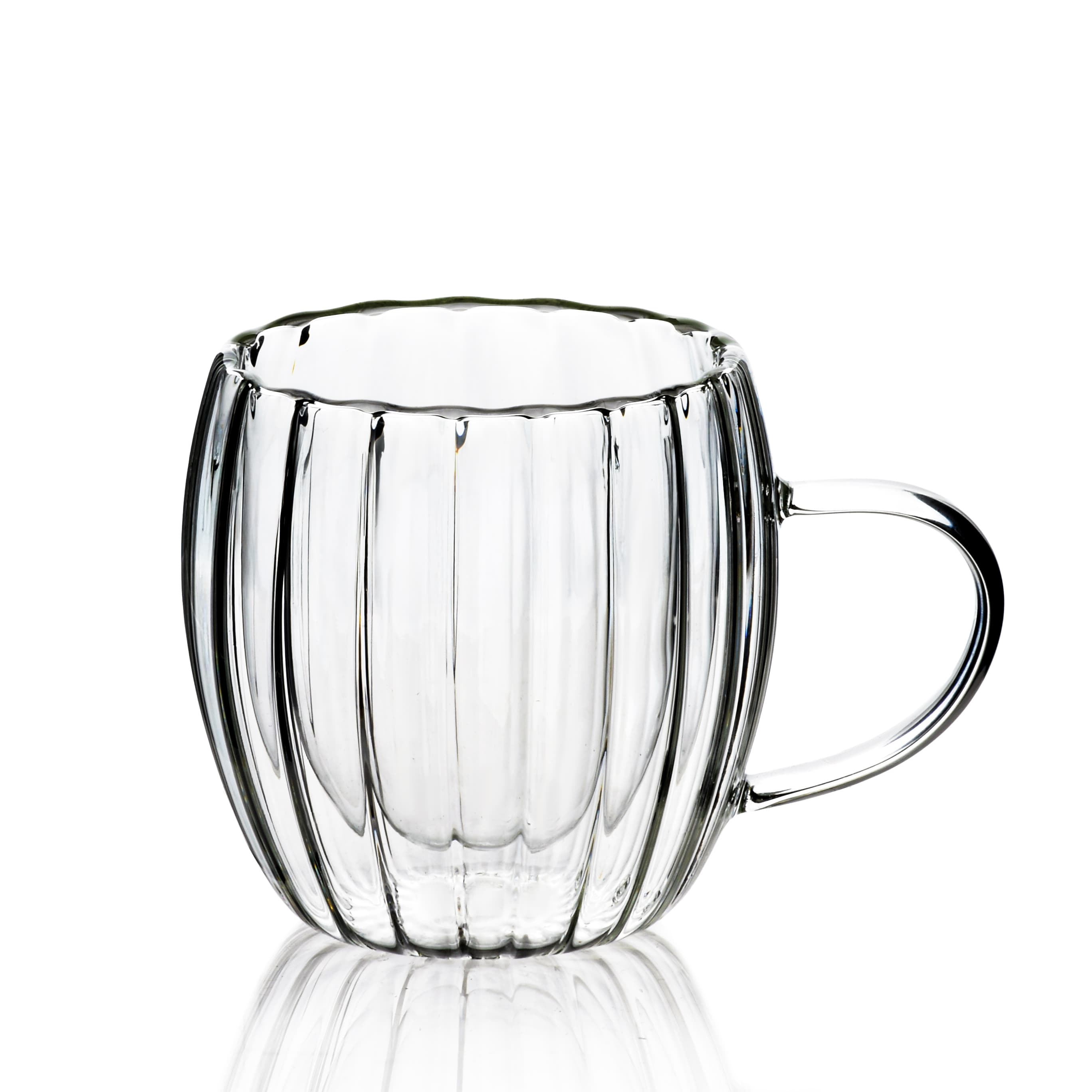 Allesken, läpinäkyvä, borosilikaattilasi muki, 240 ml, P:5.5 x L:9.0 x K:8.2 cm