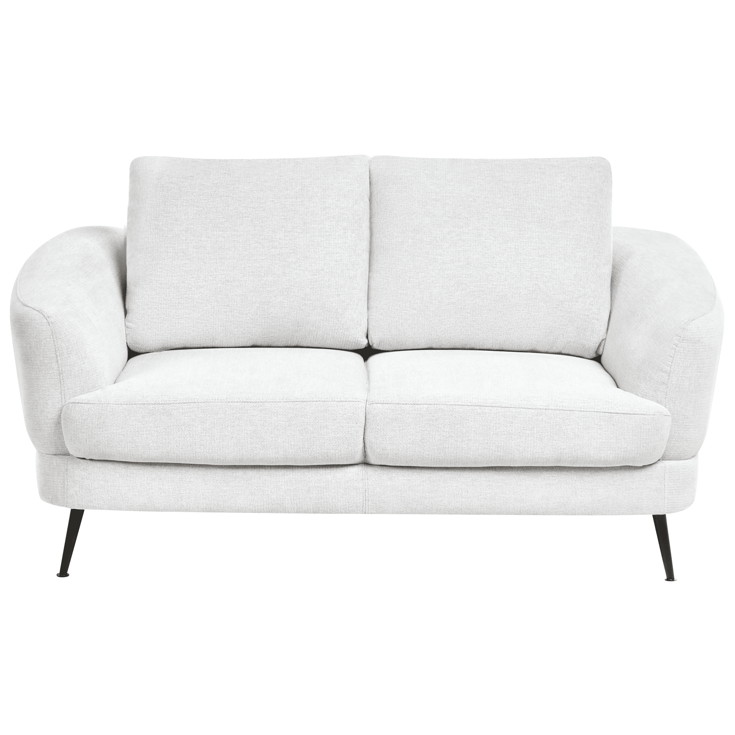 Sohva 2-istuttava KJAER kangas Luonnonvalkoinen