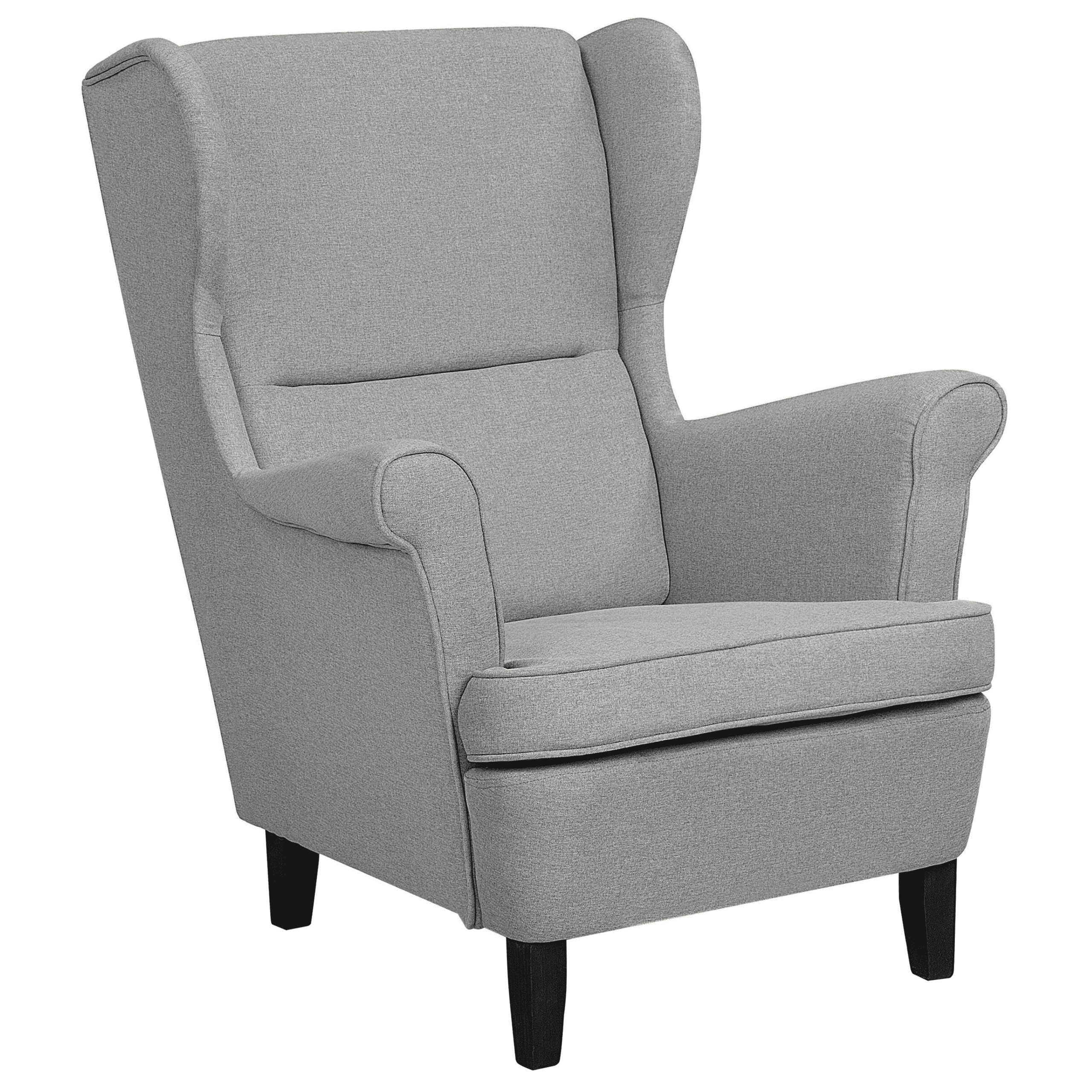 Wingback-tuoli ABSON kangas Harmaa