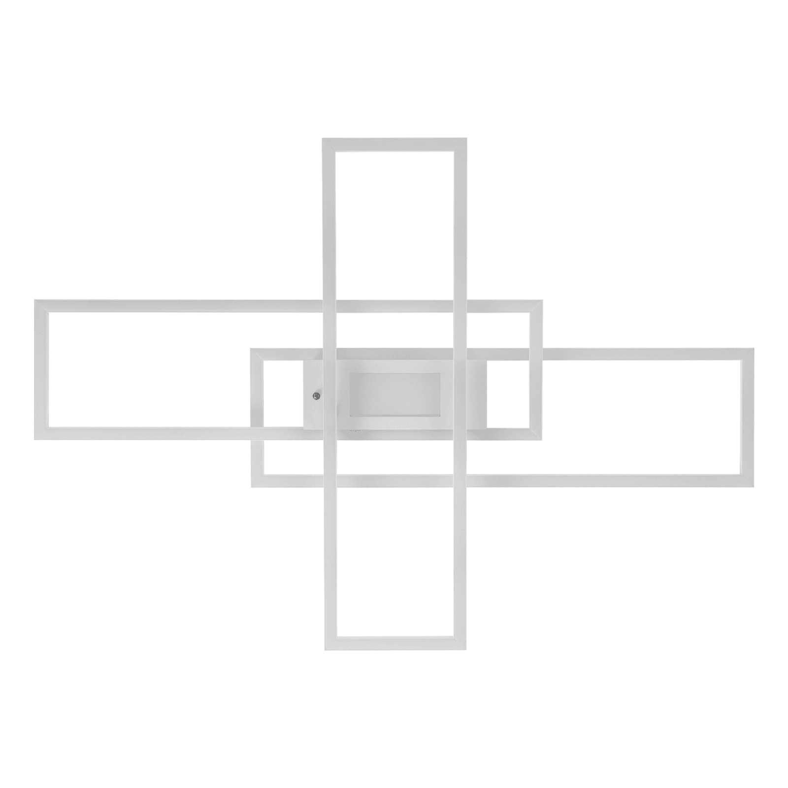 NETTLIFE LED - kattovalaisin, olohuoneeseen, himmennettävä, lamppu, 50W, moderni, muotoilu Kaukosäädin, metalli, ruokailuhuone Keittiö, makuuhuone