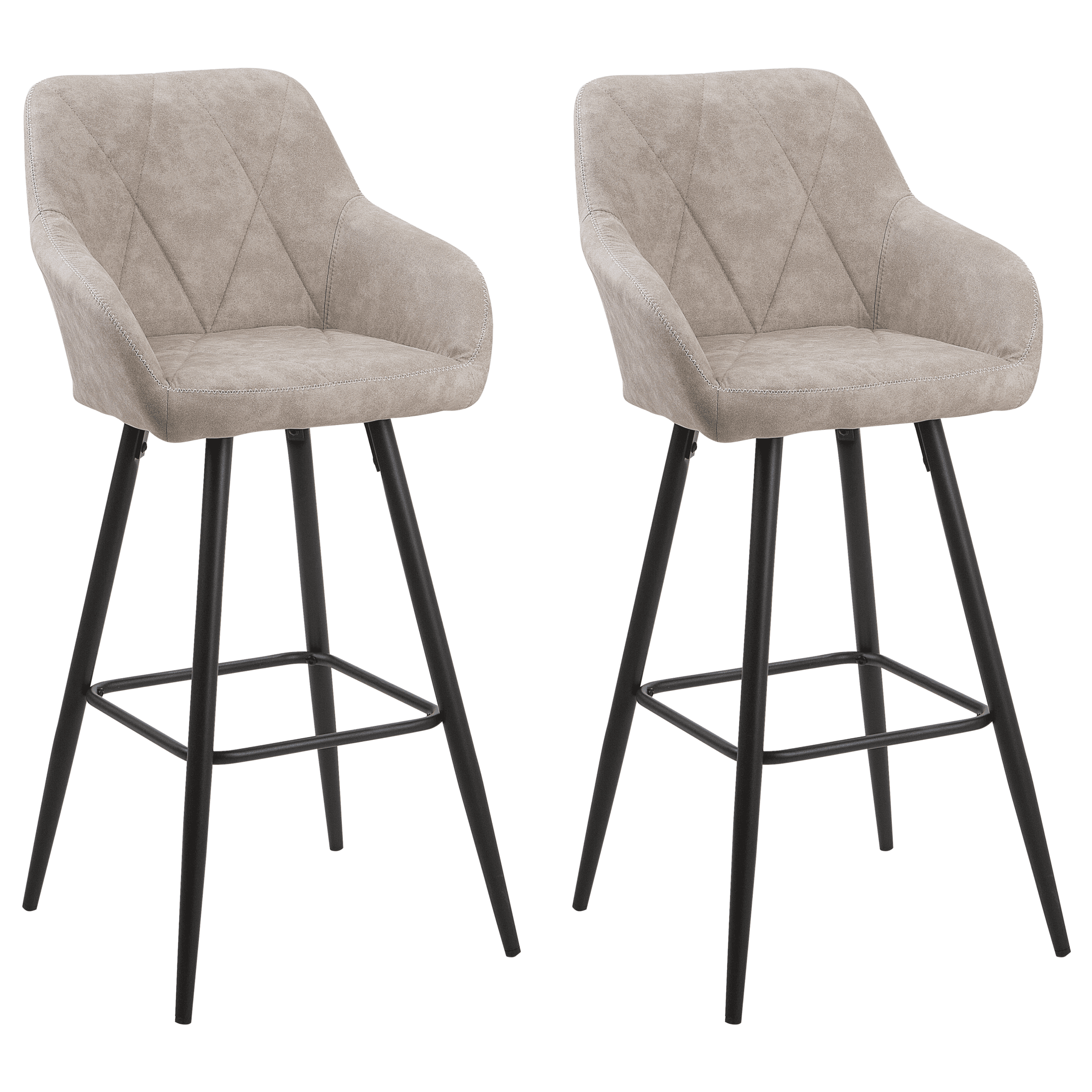 Baarituolisetti 2 kpl DARIEN Beige