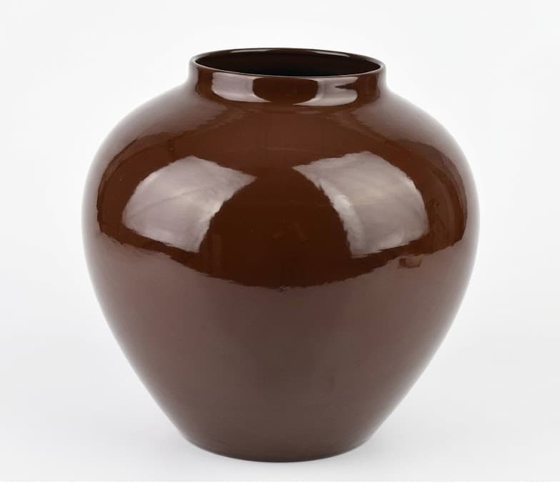 Maljakko metalli MONDEX ROGER 14x28x28 cm suklaanruskea 1 kpl