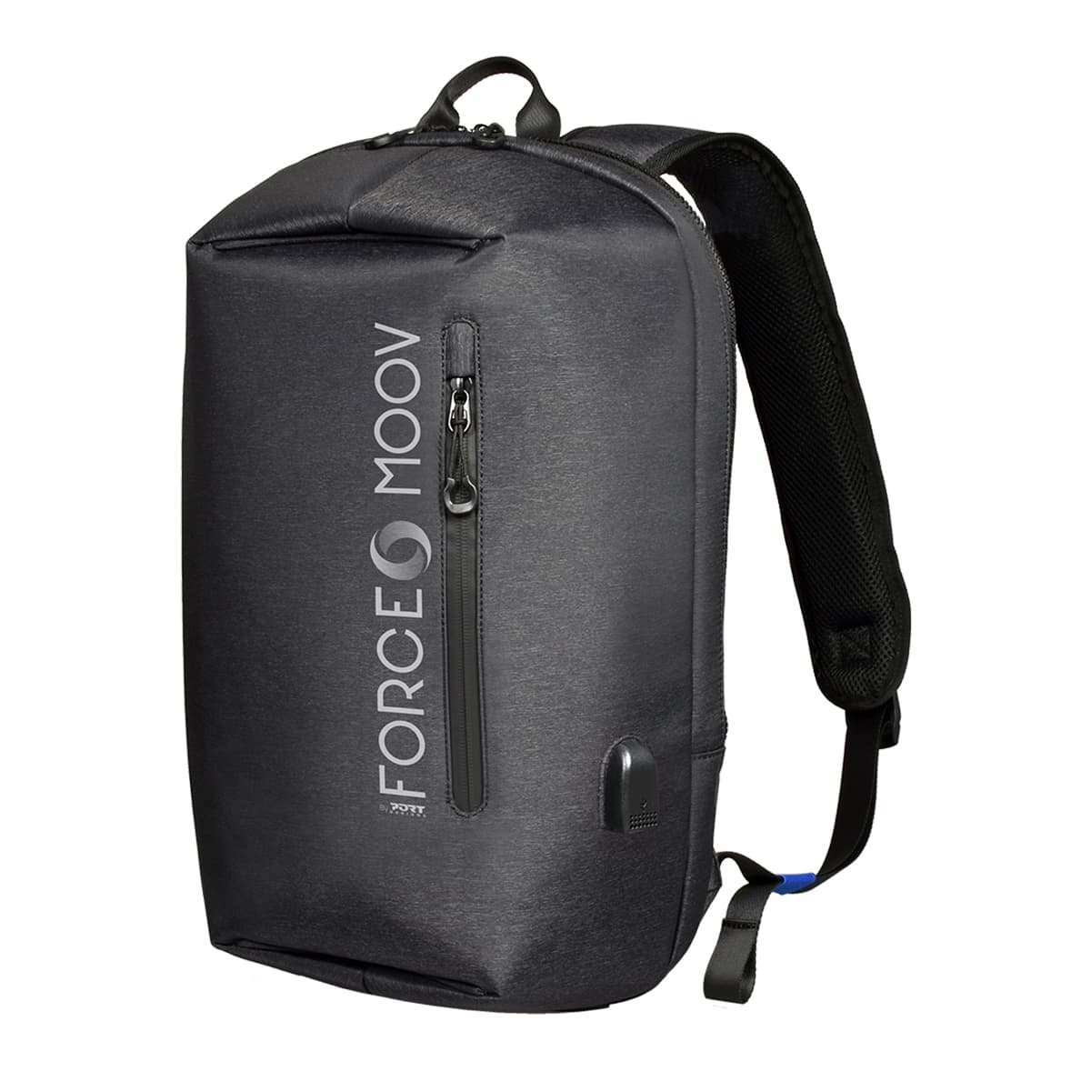 Reppu PC 15.6 '' Vedenpitävä USB-portilla ja Vaunuhihnalla