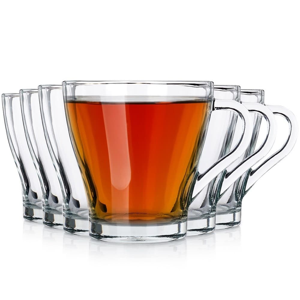 Kahvi- ja teelasit 250 ml 6 kpl.