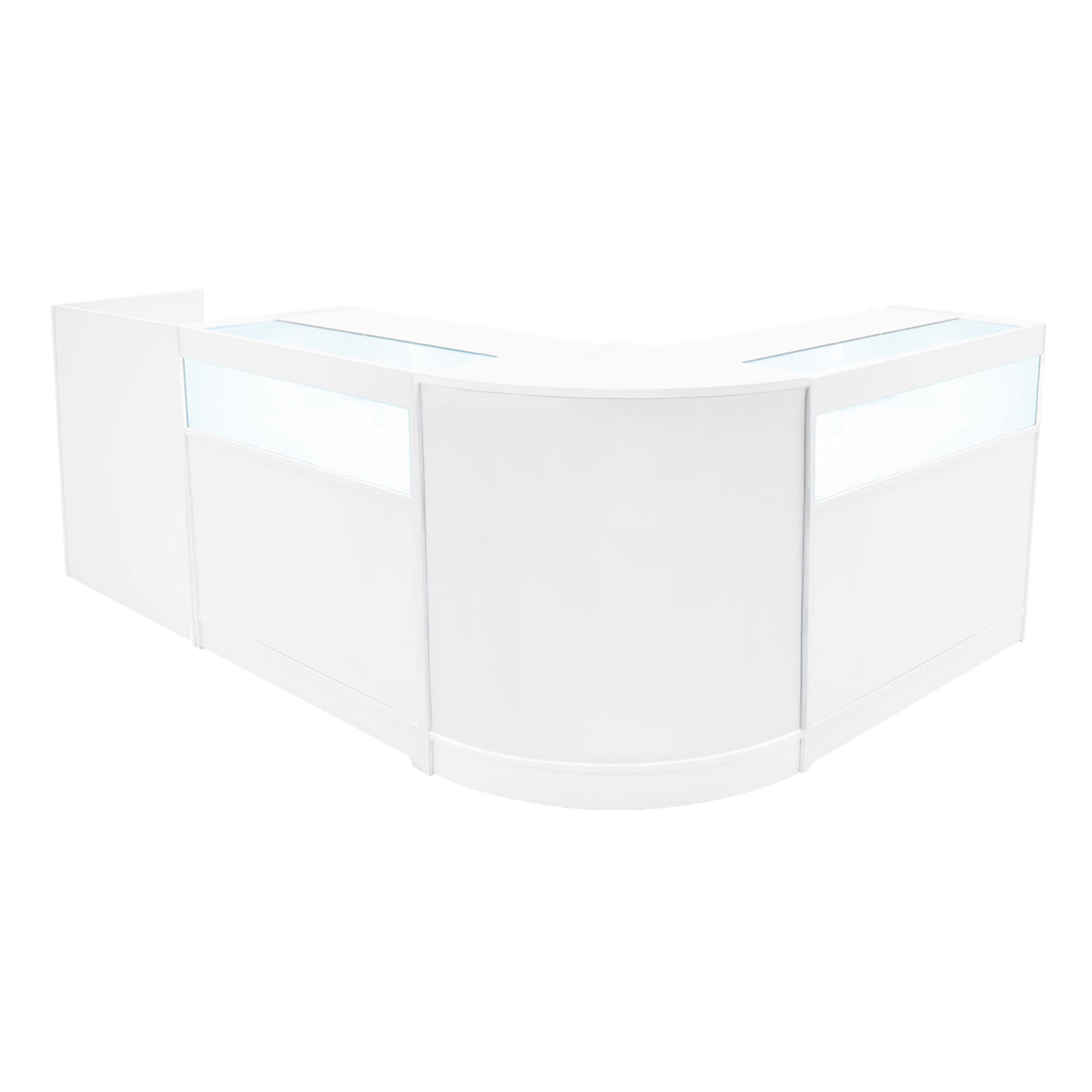 Luna LED-myymälätiskisarja CM60, TB60 ja 2 x B900 - Valkoinen