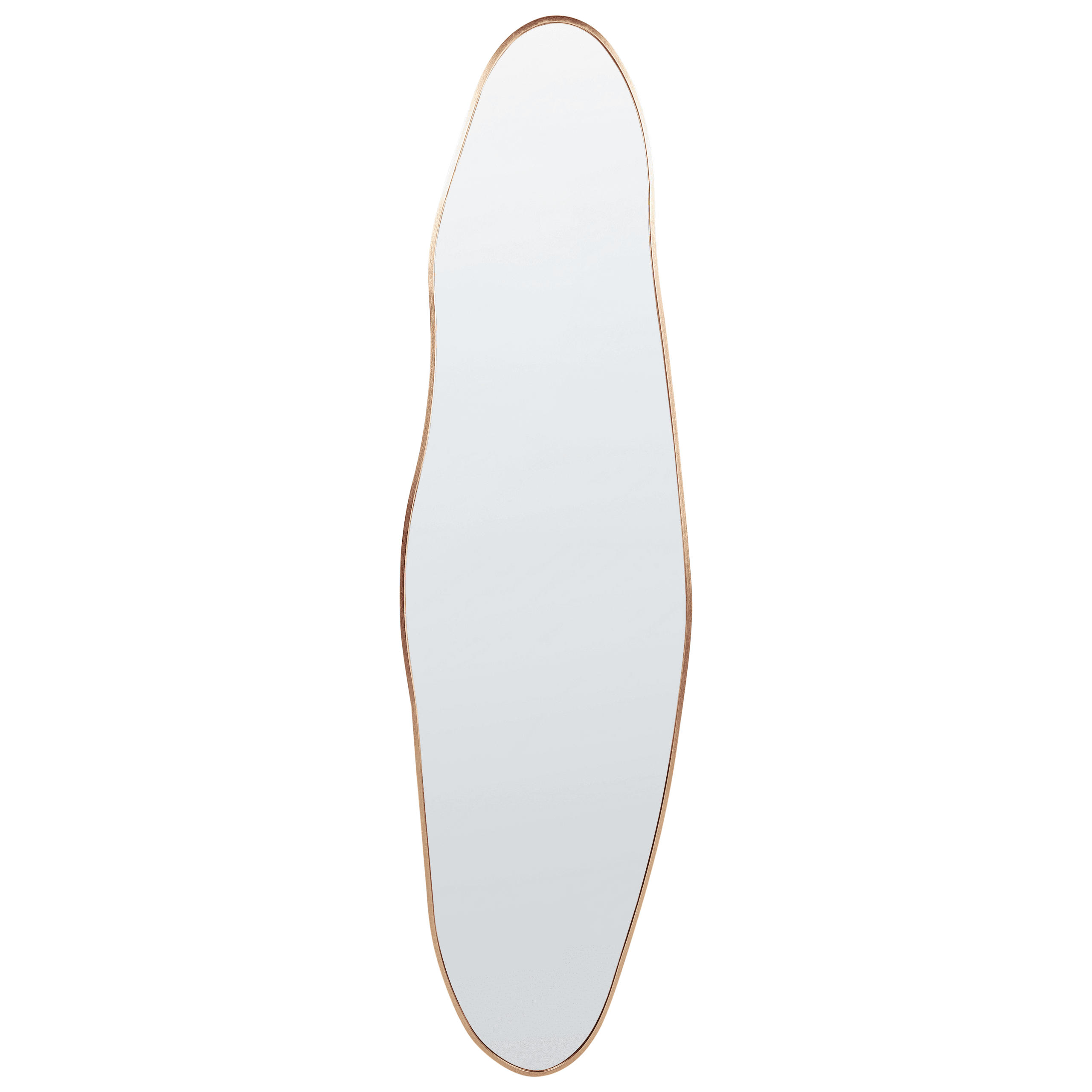 Seinäpeili SALINS 40 cm 160 cm metalli Kulta