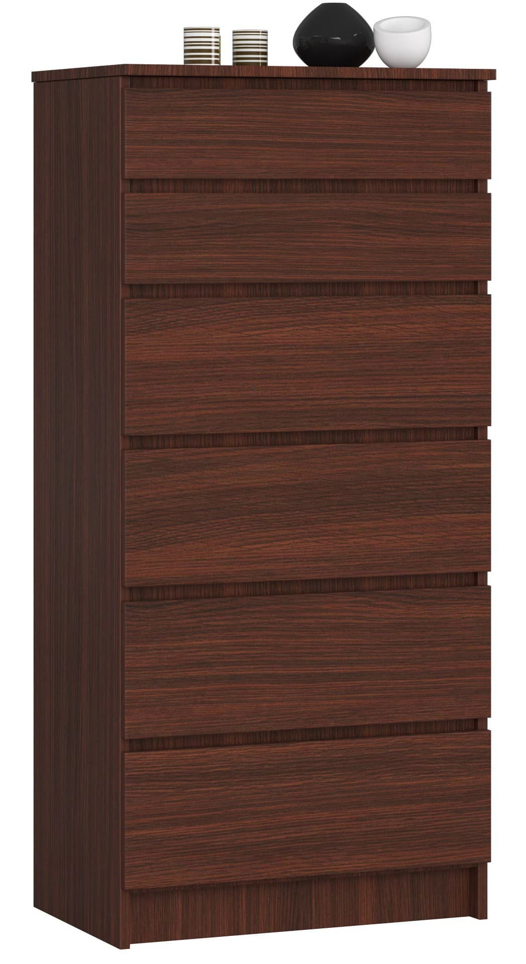 Akord Lipasto 6 laatikkoa Wenge 60x40x130