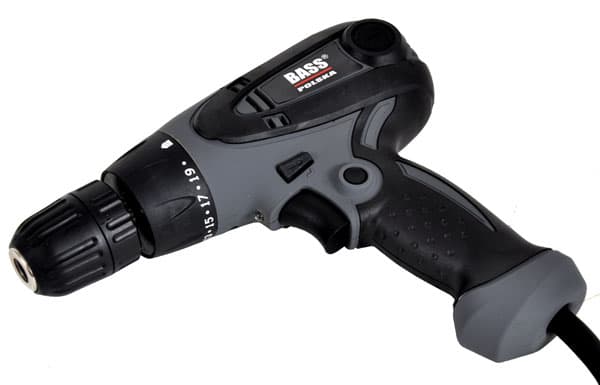 850 W:n porakone/ruuvinväännin LED-valolla