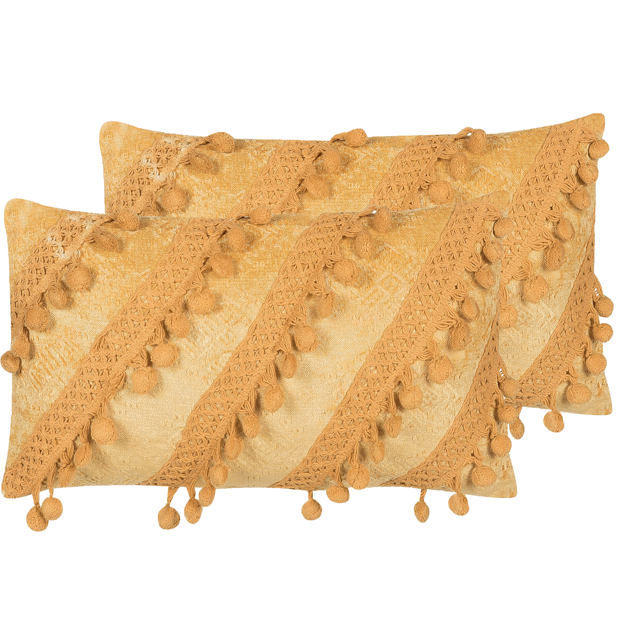 Koristetyyny AYROOR 30 x 50 cm Sinapinkeltainen Geometrinen kuvio