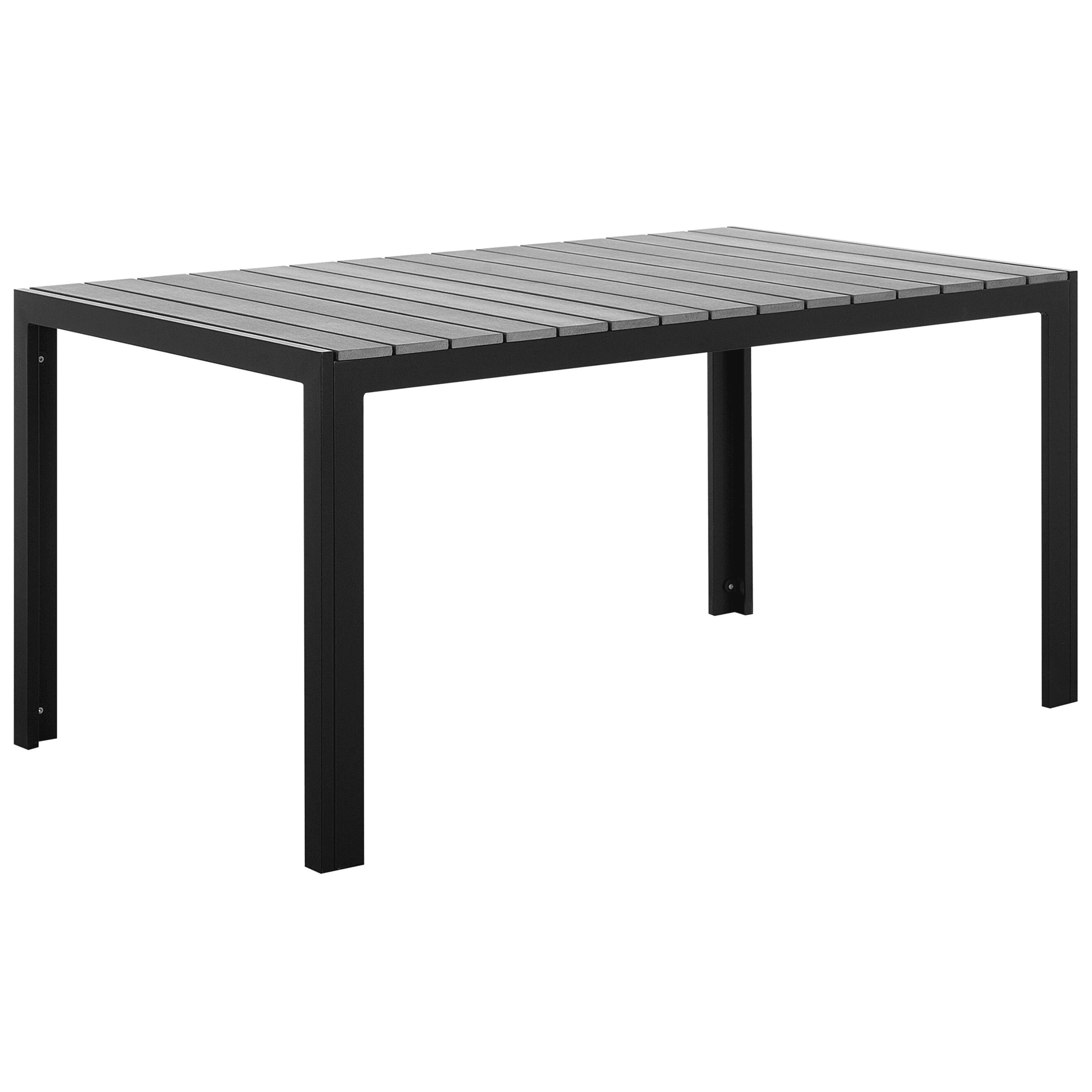 Puutarhapöytä COMO 150 cm 90 cm Harmaa