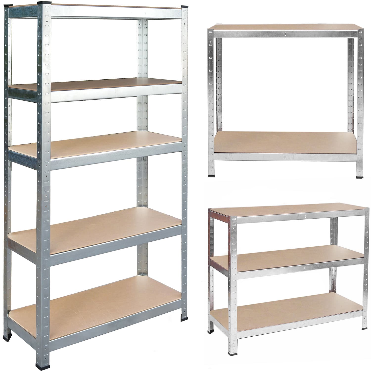 Humberg HR-812 Metallinen Säilytyshylly 180 x 90 x 40 cm