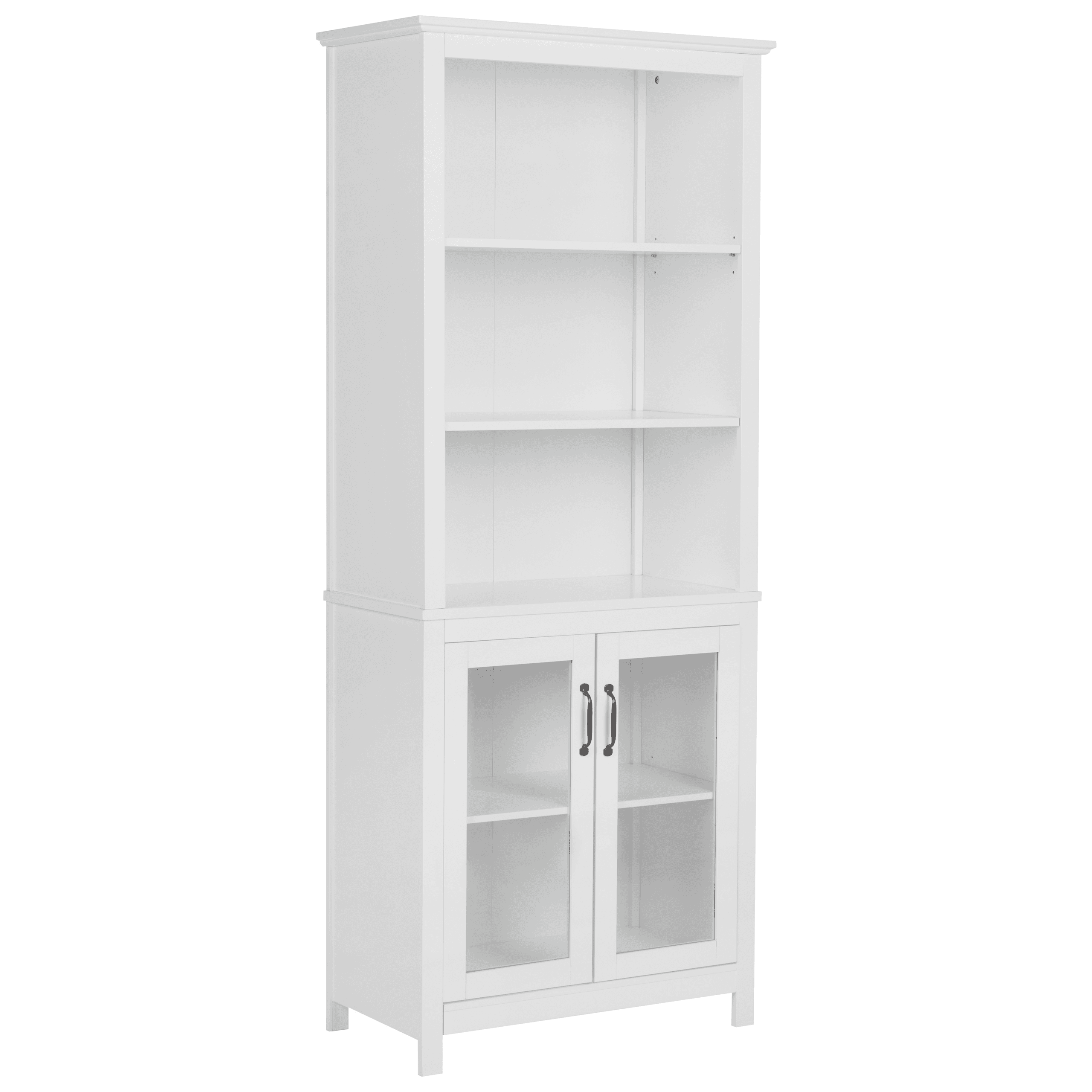 Lasivitriini LUSBY 75 cm Valkoinen