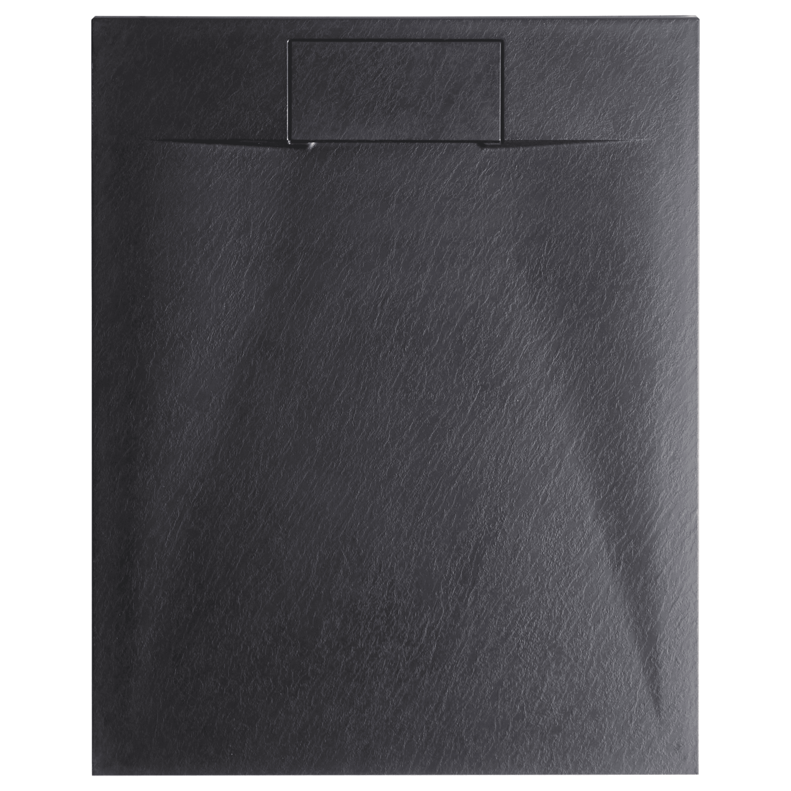 Suihkuallas AZZURRO 80 x 120 x 3 cm Musta