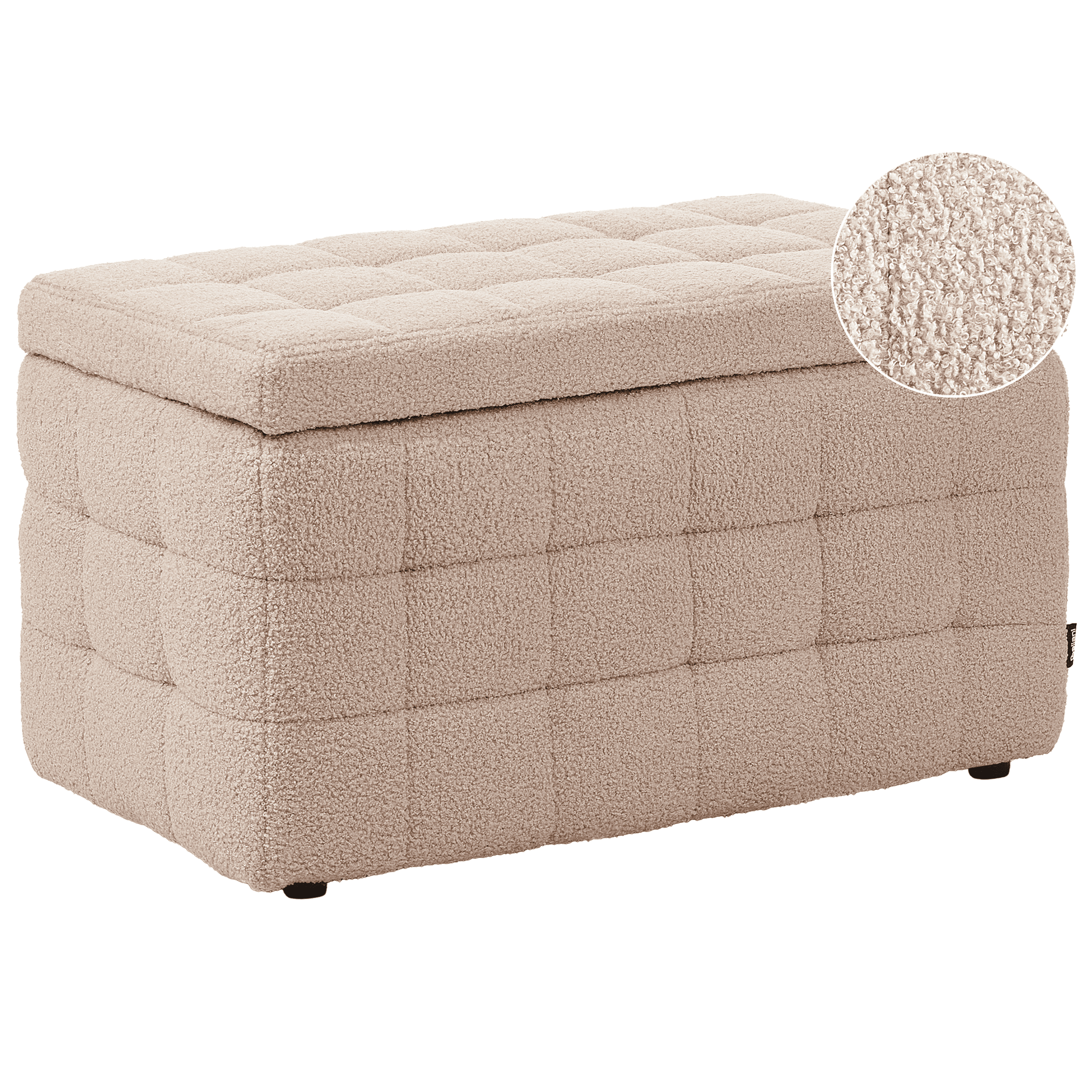 Suuri säilytysrahi MICHIGAN buklee Beige