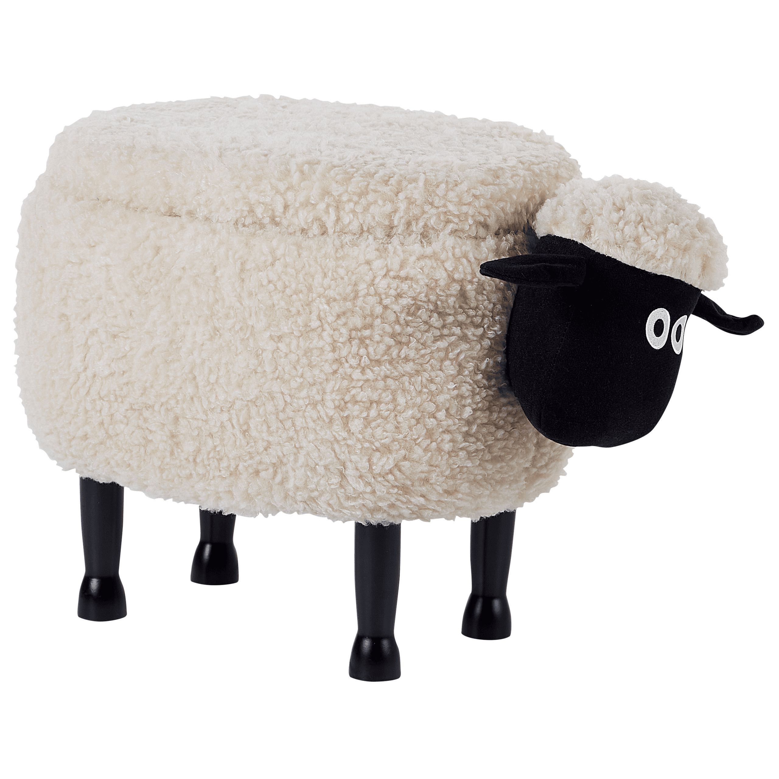 Eläinjakkara säilytystilalla SHEEP kangas Vaaleanbeige