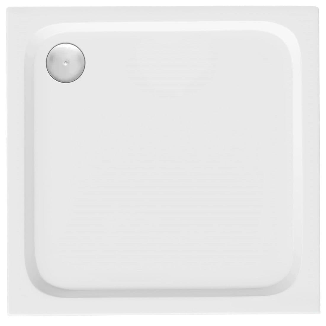 REA suihkuallas BELMOND 80X80 valkoinen, 80X80X5CM