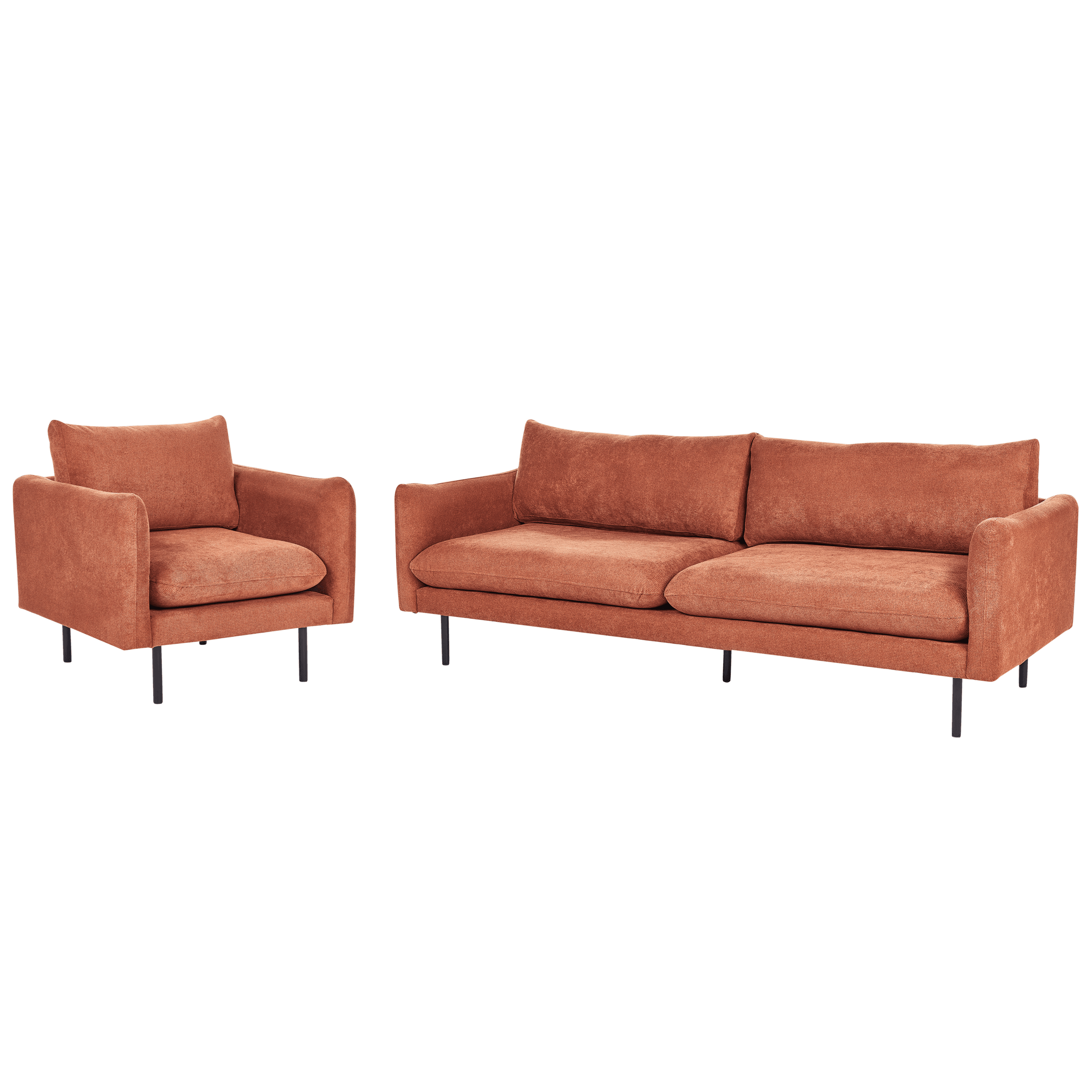 Sohvaryhmä 4-istuttava VINTERBRO chenille Kullanruskea