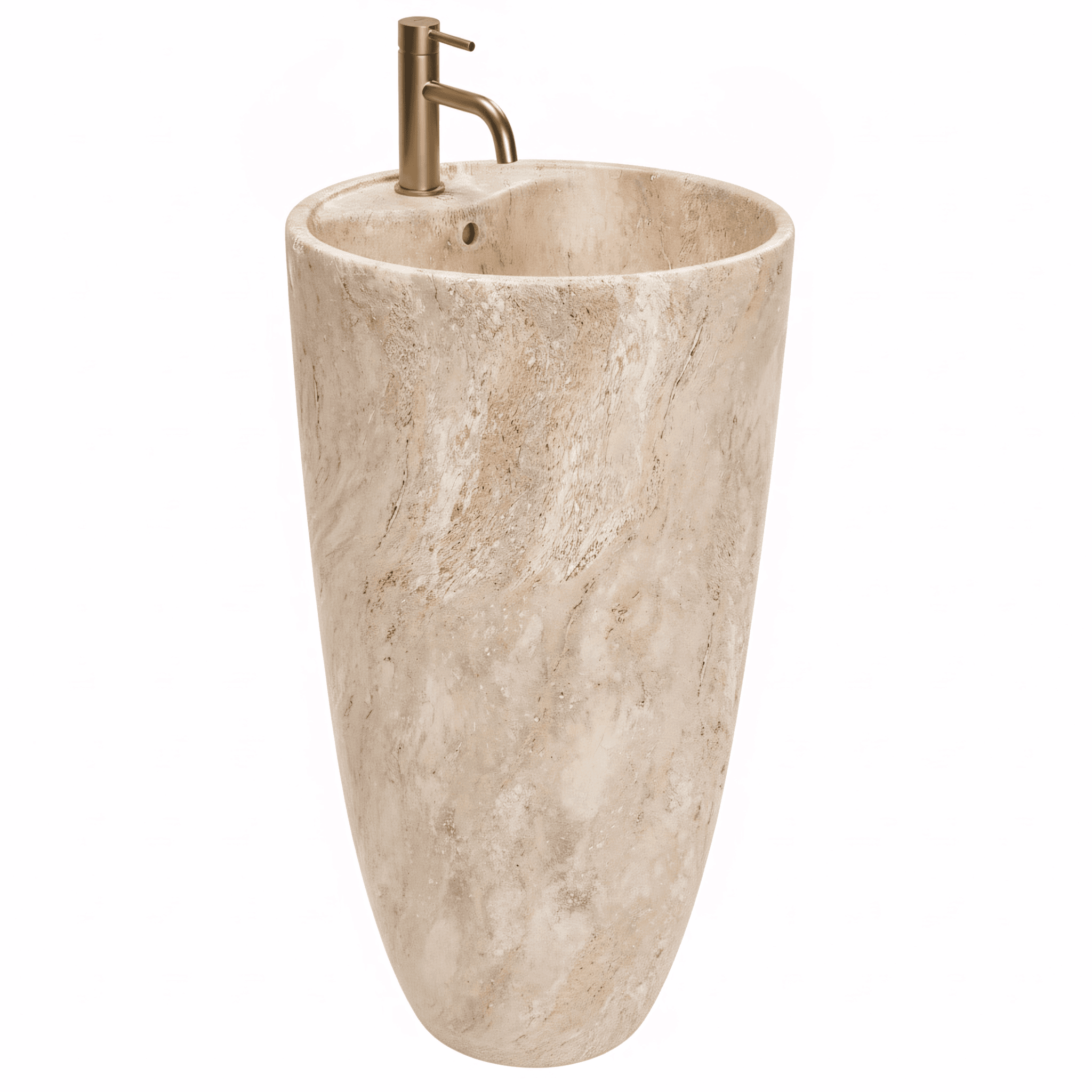 REA Vapaasti Seisova Pesuallas Anya Savana Matt beige, 45X45X84CM