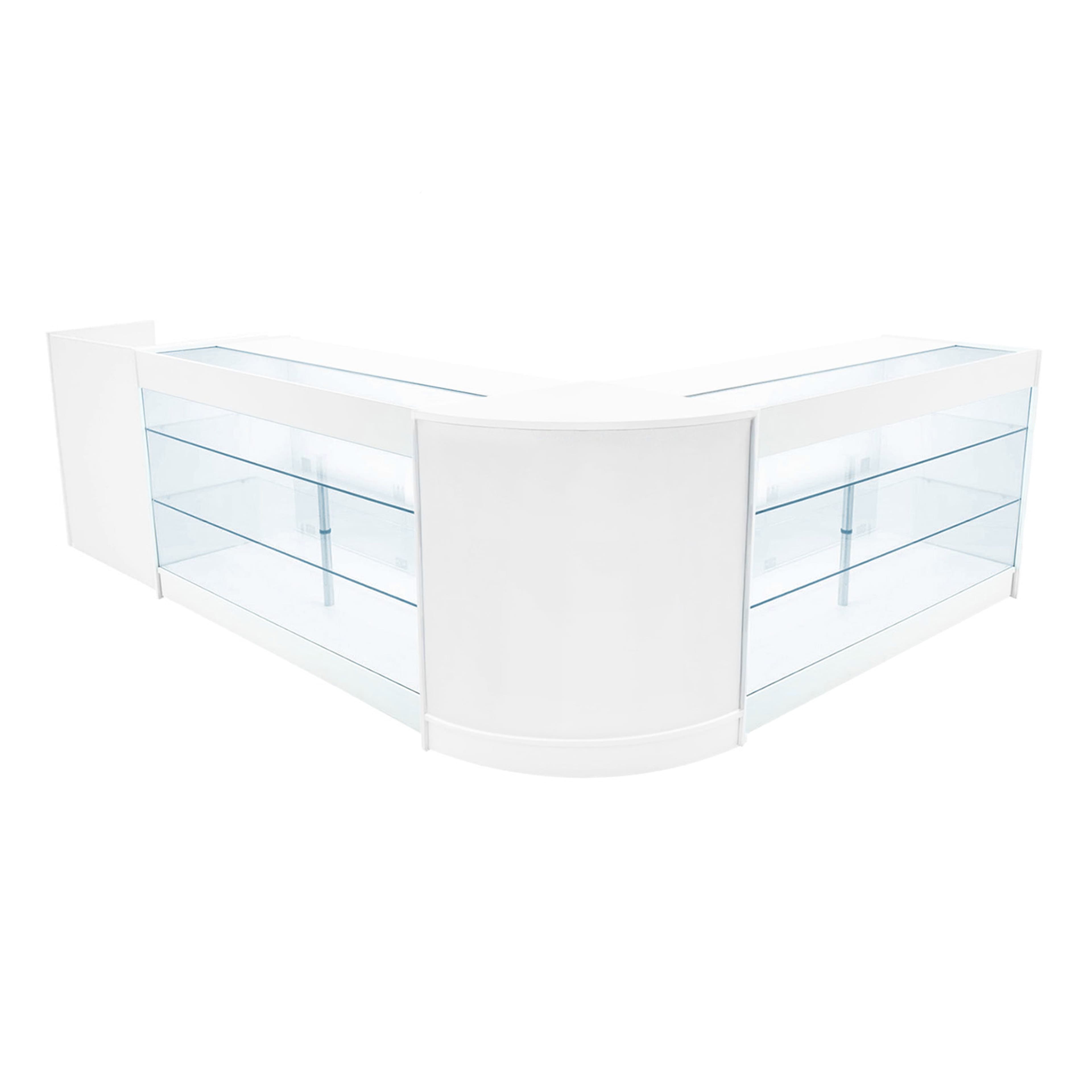 Aries LED-myymälätiski CM60, TB60 ja 2 x K1500 - Valkoinen