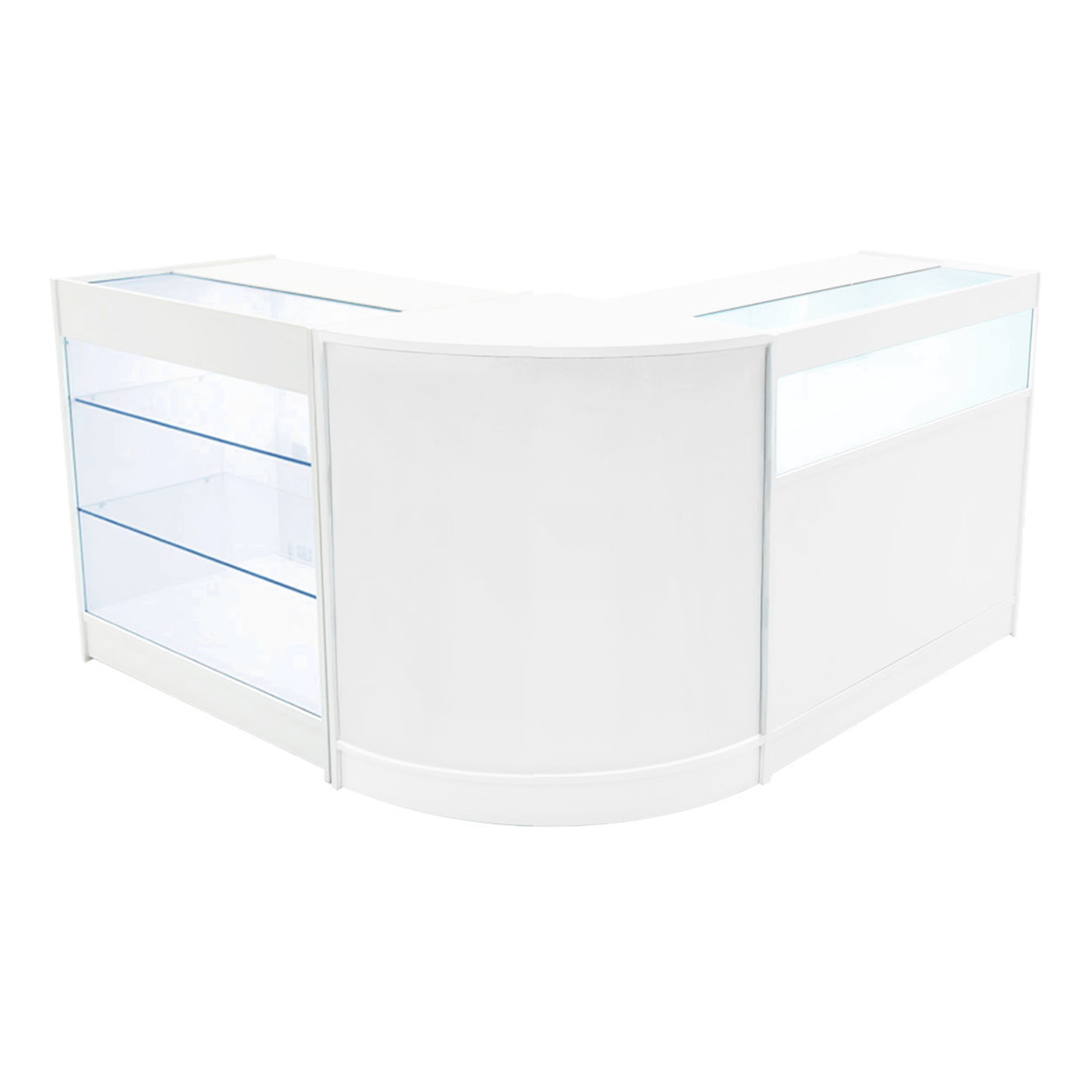 Triton LED-myymälätiskisarja K900, B900 ja CM60 - Valkoinen